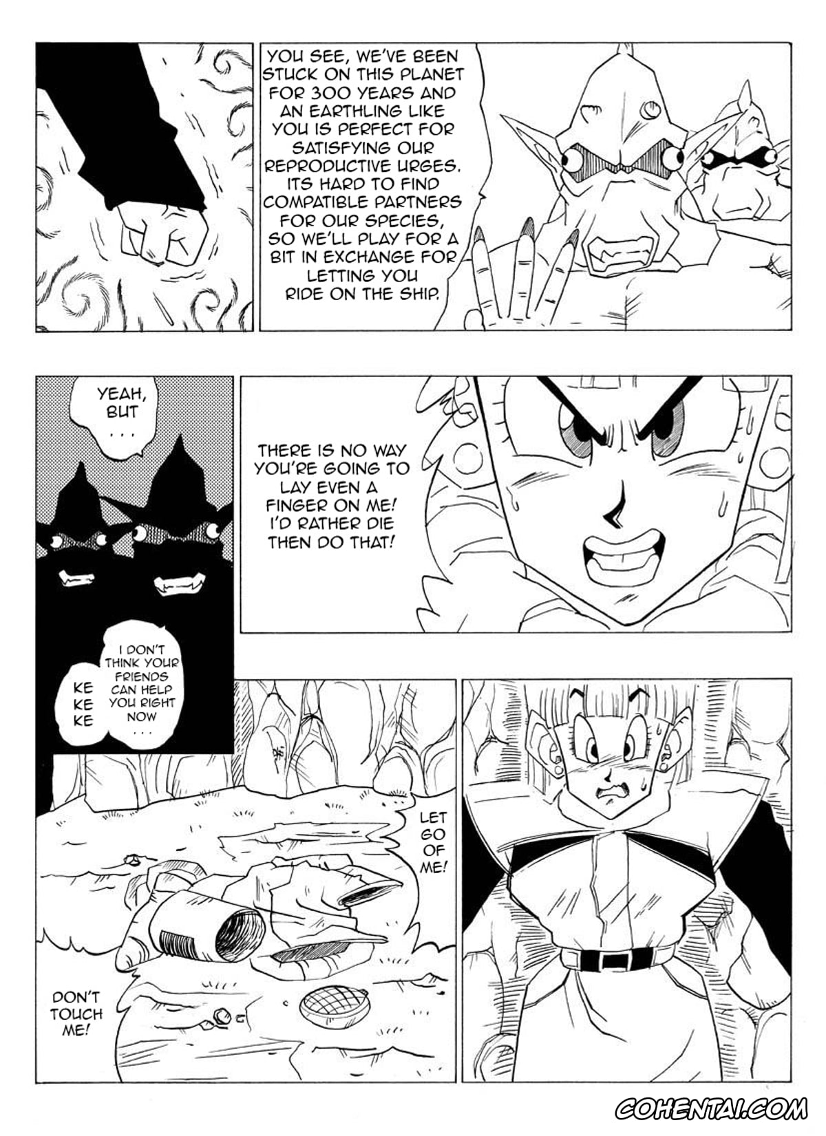 Dragon Ball Z porno, Bulma Briefs porno, Krillin porno, Fake Namekians (Dragon Ball Z), pagina 8