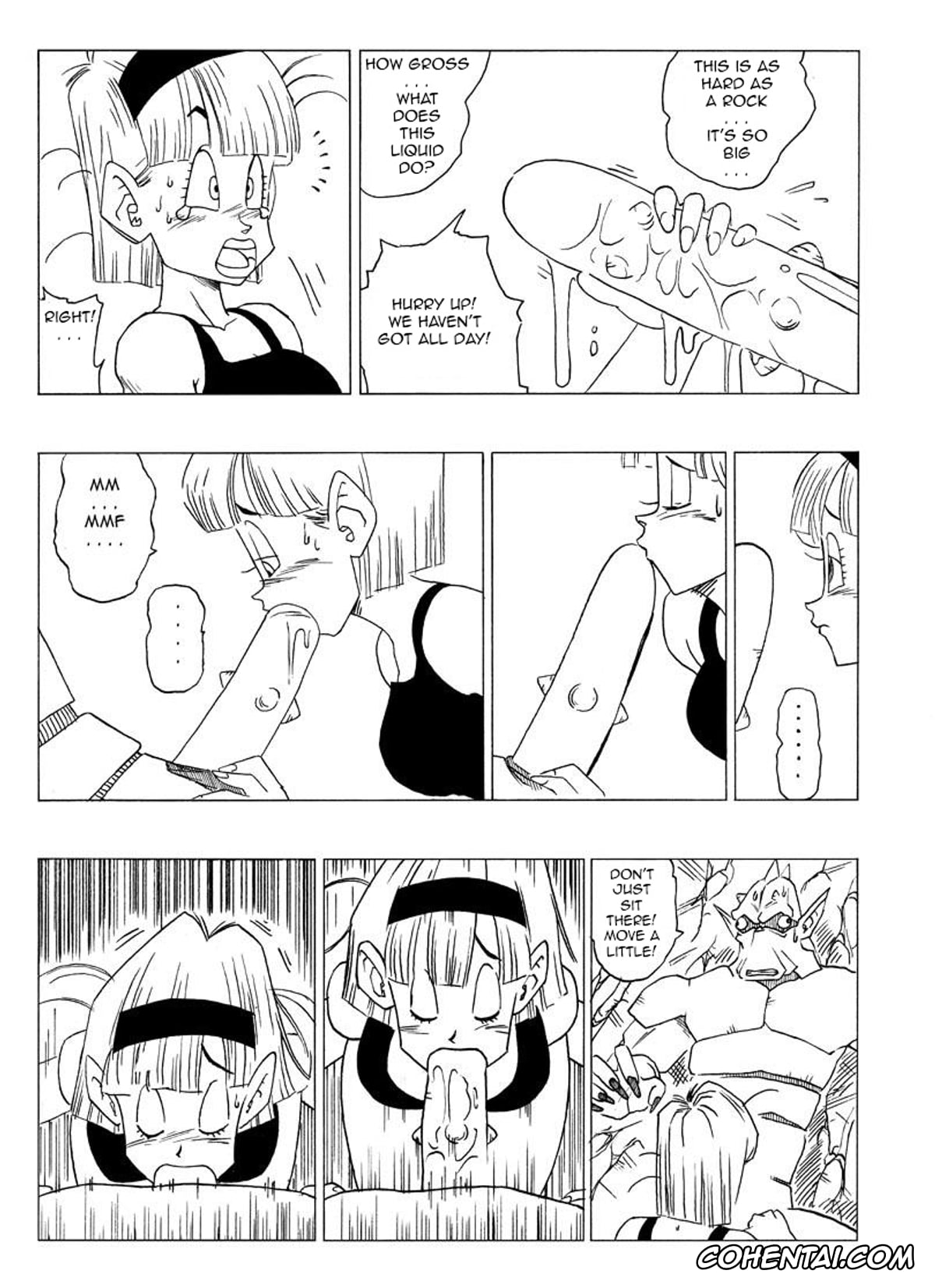 Dragon Ball Z porno, Bulma Briefs porno, Krillin porno, Fake Namekians (Dragon Ball Z), pagina 11