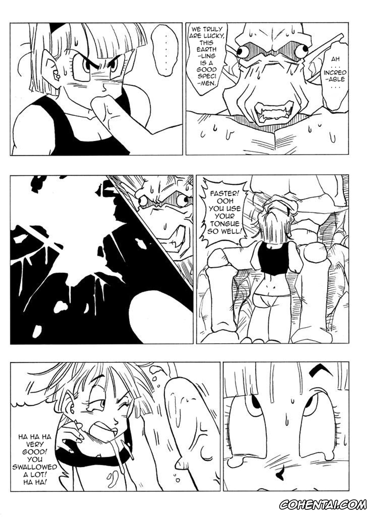Dragon Ball Z hentai, Bulma Briefs hentai, Krillin hentai, Fake Namekians (Dragon Ball Z), pagina 12