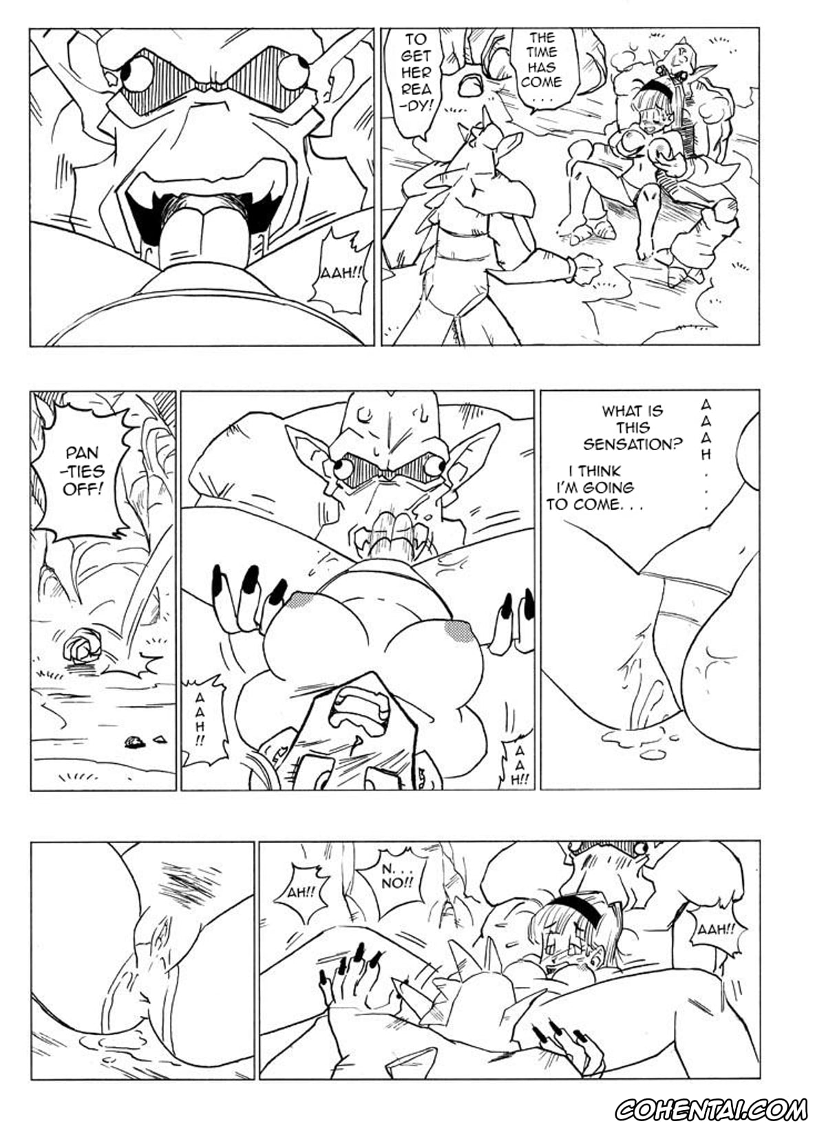 Dragon Ball Z hentai, Bulma Briefs hentai, Krillin hentai, Fake Namekians (Dragon Ball Z), pagina 15