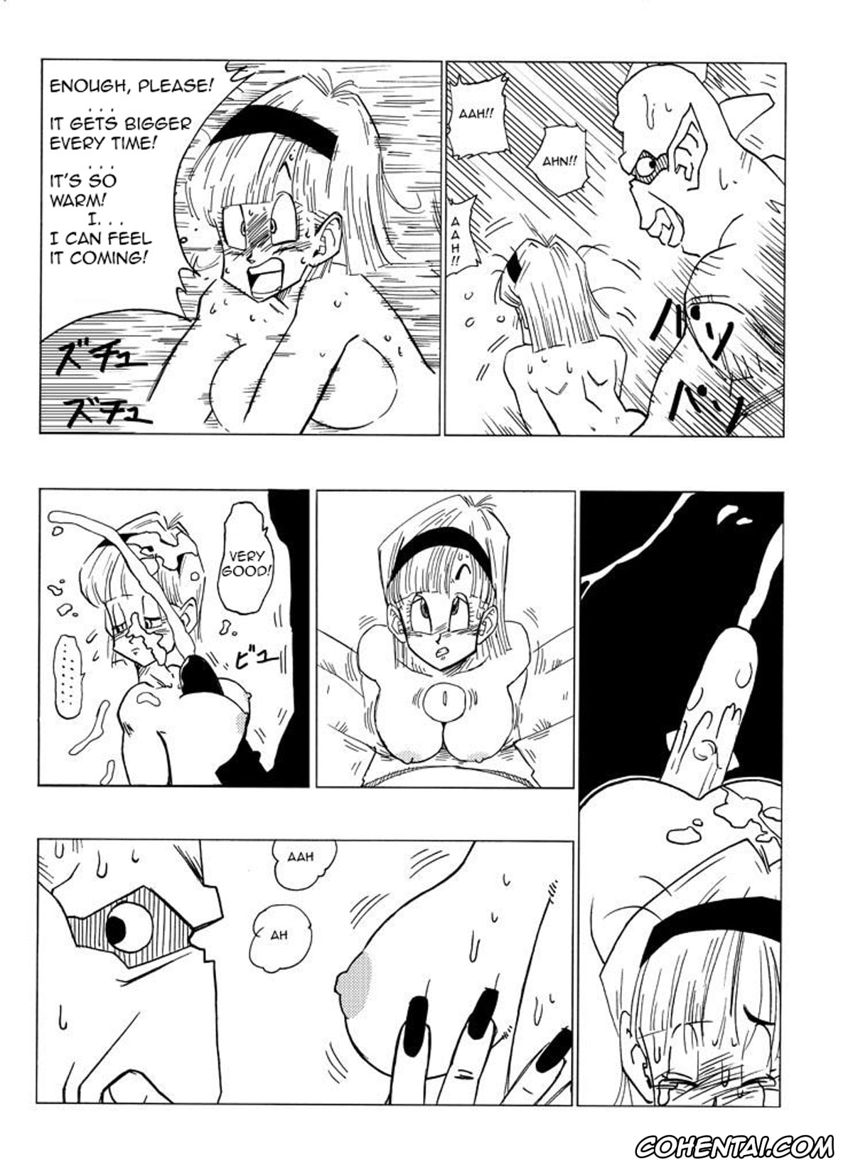 Dragon Ball Z hentai, Bulma Briefs hentai, Krillin hentai, Fake Namekians (Dragon Ball Z), pagina 21