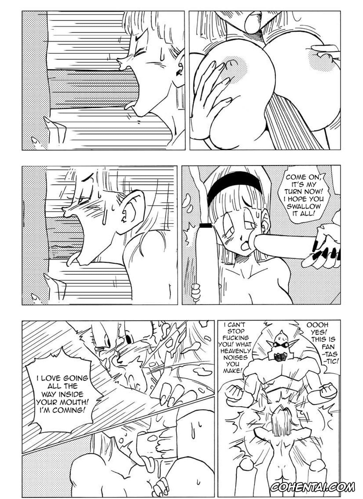 Dragon Ball Z xxx, Bulma Briefs xxx, Krillin xxx, Fake Namekians (Dragon Ball Z), pagina 22