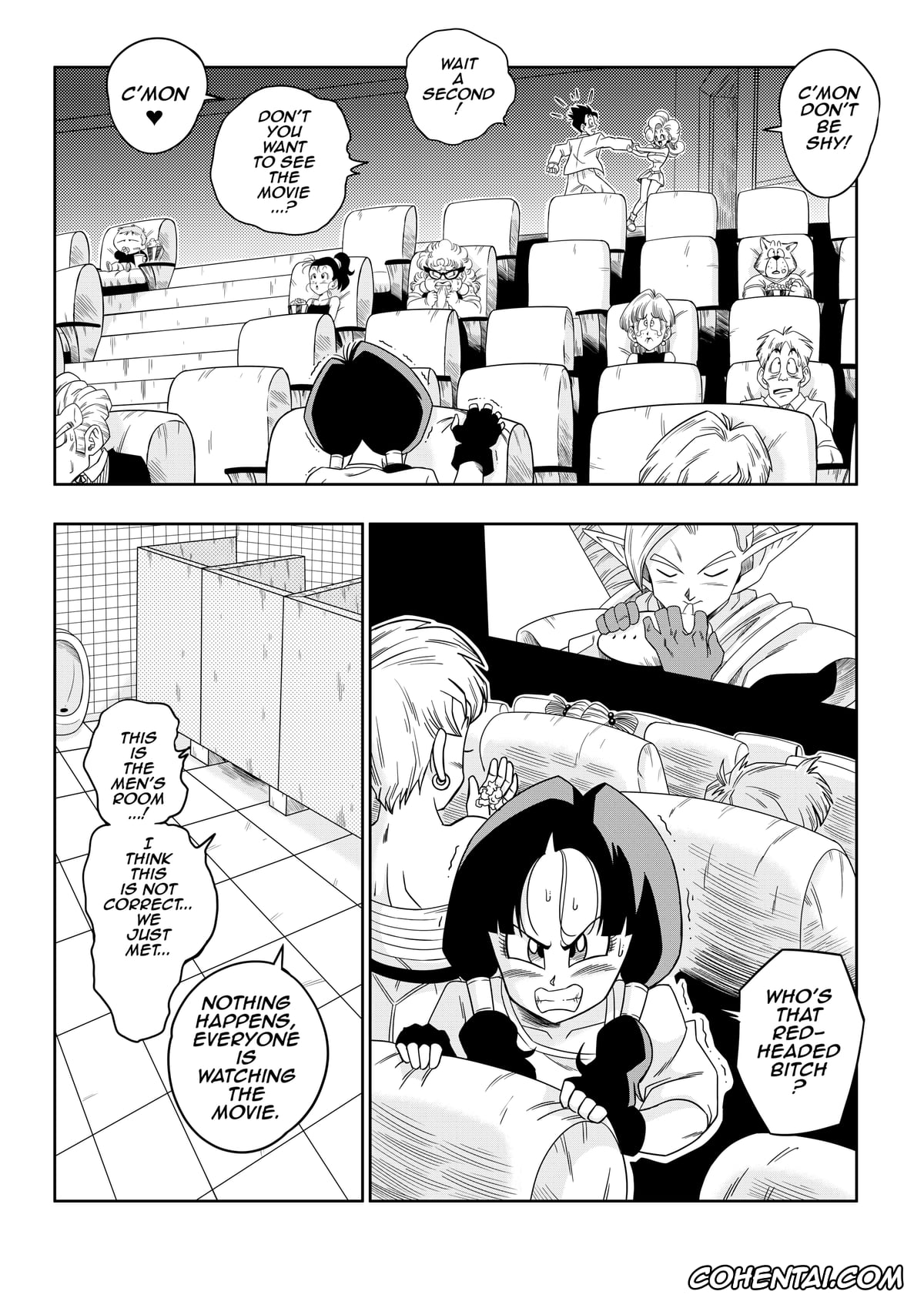 Dragon Ball Z xxx, Angela xxx, Bulma Briefs xxx, Erasa xxx, Son Gohan xxx, Videl xxx, LOVE TRIANGLE Z Part 6 (Dragon Ball Z), pagina 13