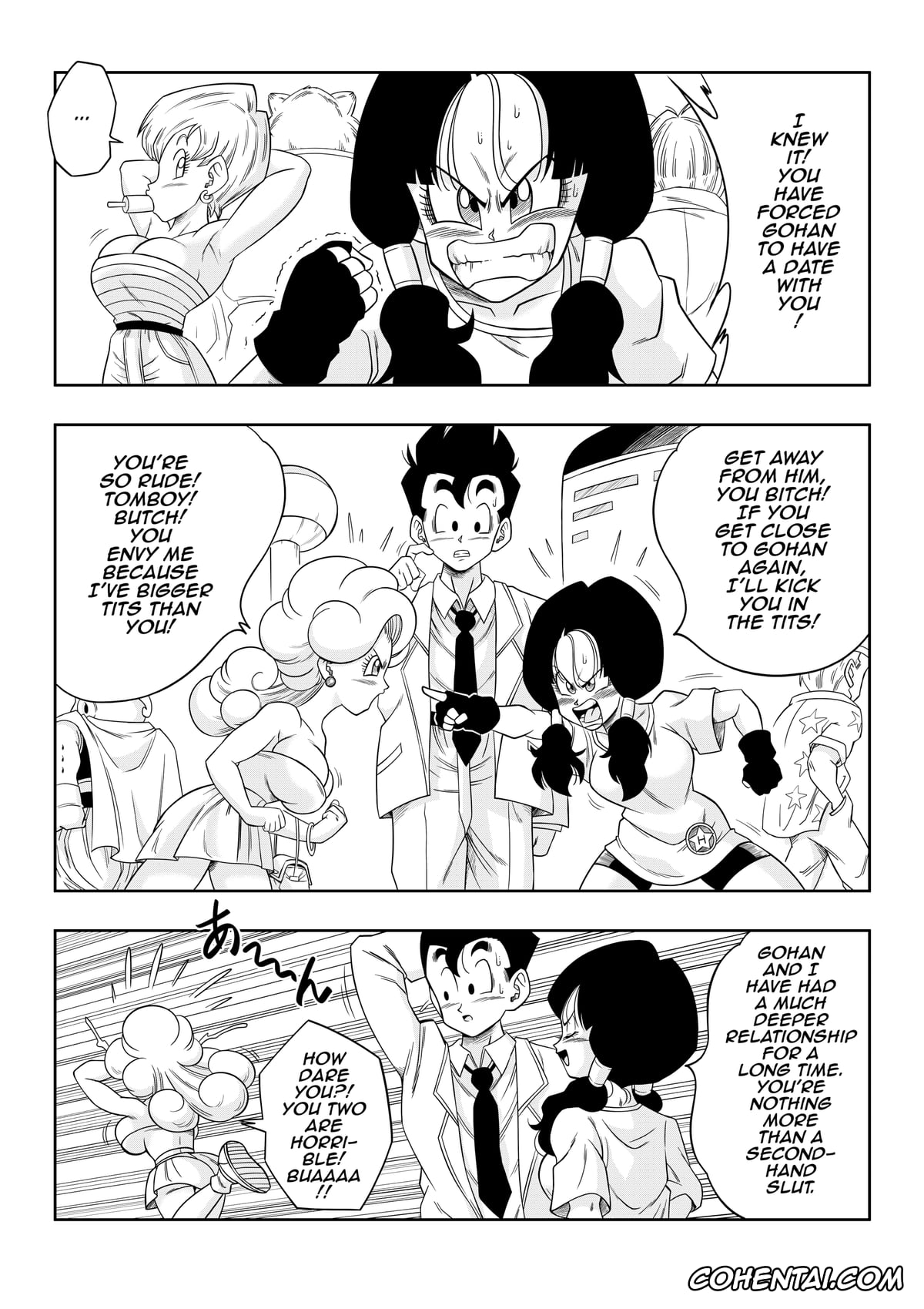 Dragon Ball Z xxx, Angela xxx, Bulma Briefs xxx, Erasa xxx, Son Gohan xxx, Videl xxx, LOVE TRIANGLE Z Part 6 (Dragon Ball Z), pagina 25