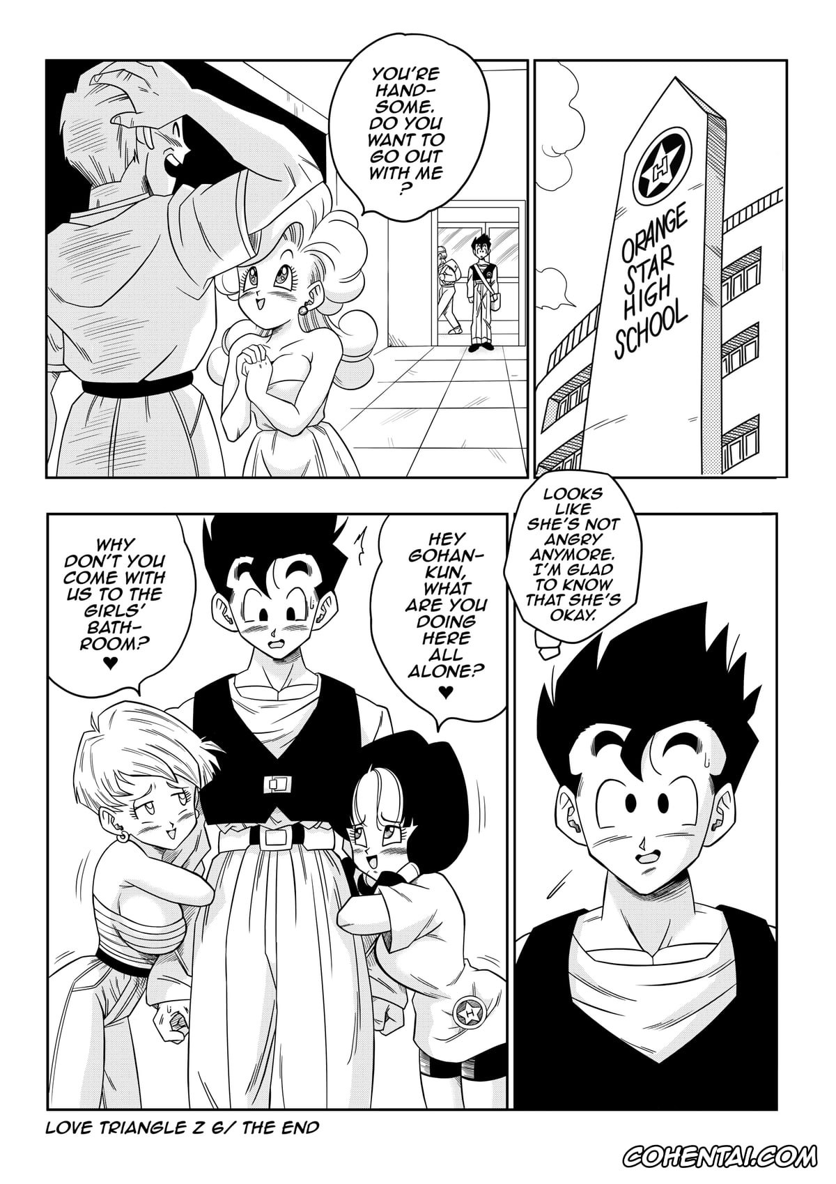 Dragon Ball Z porno, Angela porno, Bulma Briefs porno, Erasa porno, Son Gohan porno, Videl porno, LOVE TRIANGLE Z Part 6 (Dragon Ball Z), pagina 26