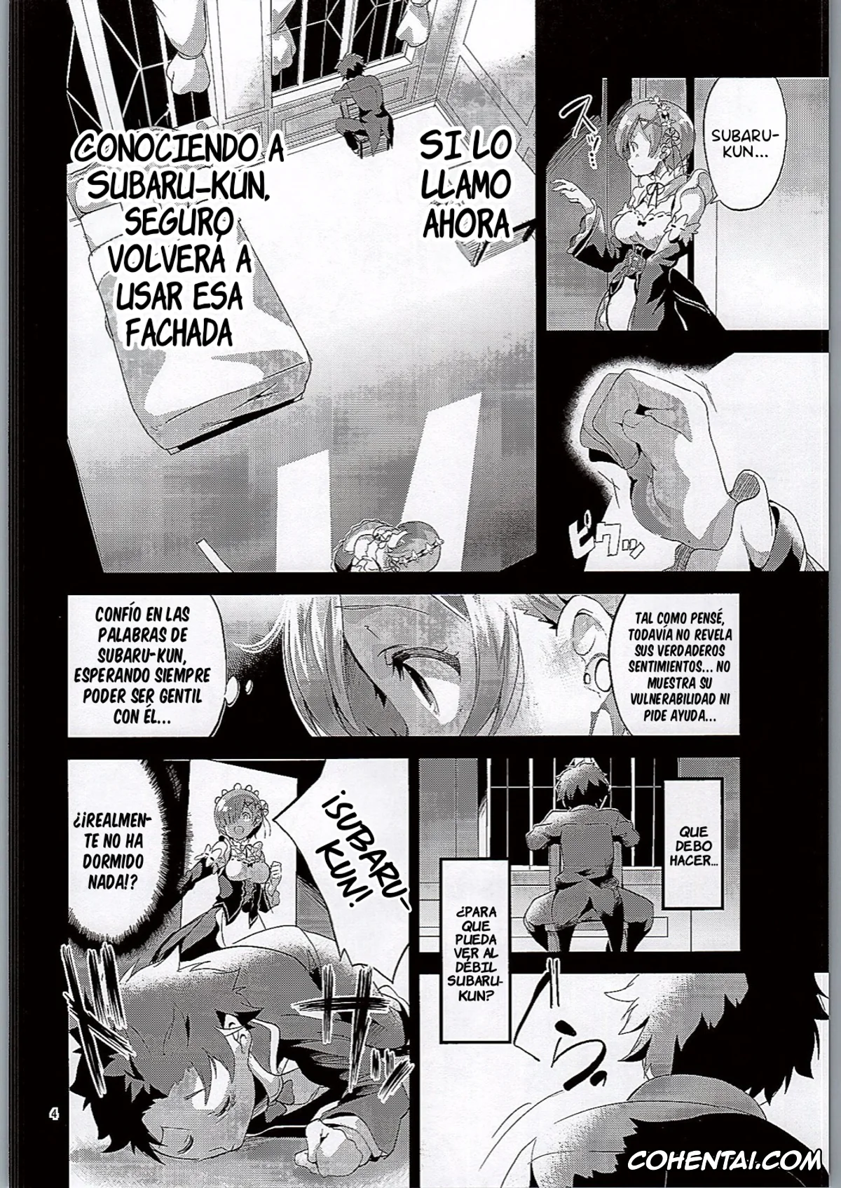 Re:Zero kara Hajimeru Isekai Seikatsu hentai, Rem hentai, Subaru Natsuki hentai, Rem wa Iya na Ko ni Natte Shimaimasu…. (Re:Zero Kara Hajimeru Isekai Seikatsu), pagina 3