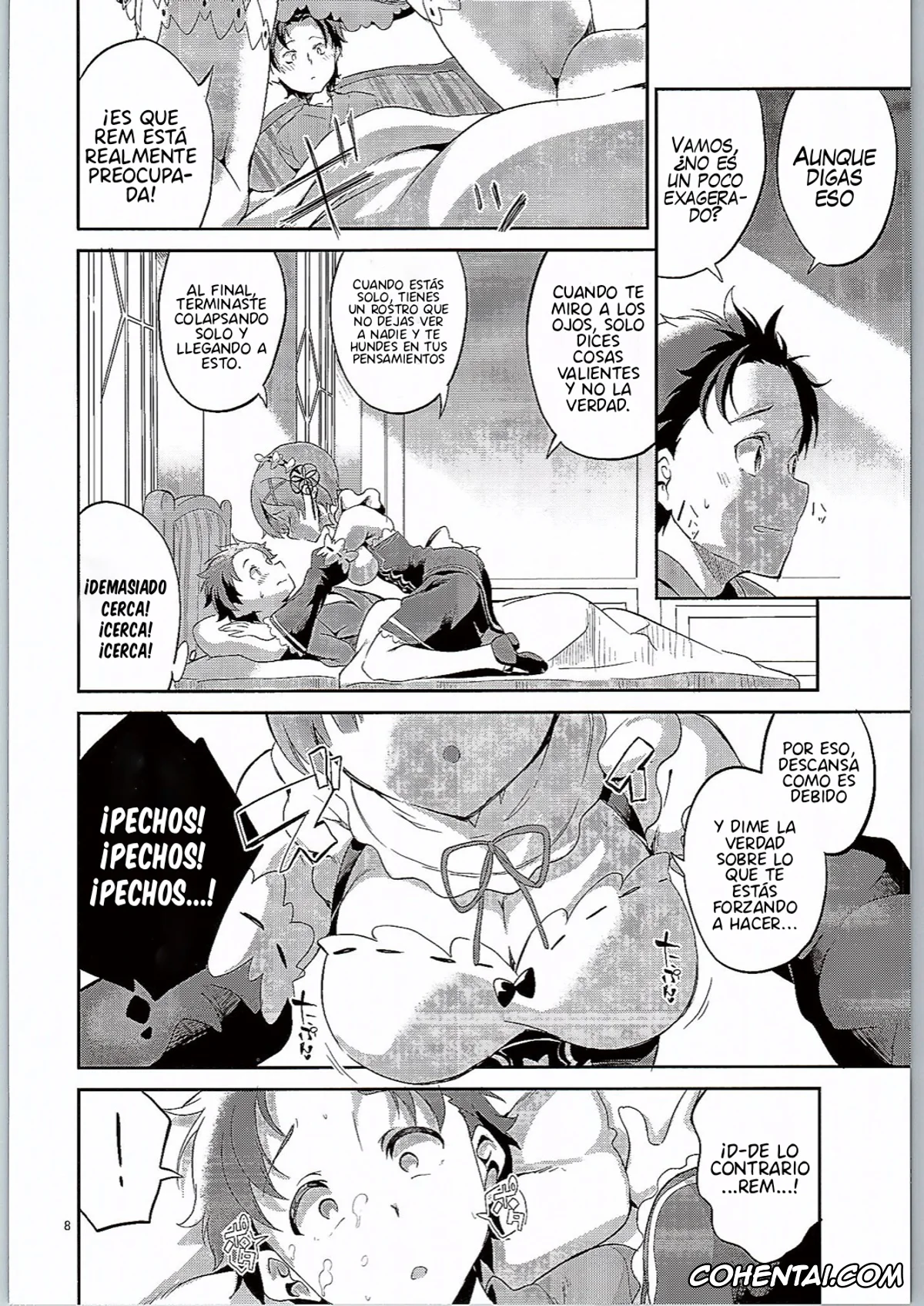 Re:Zero kara Hajimeru Isekai Seikatsu xxx, Rem xxx, Subaru Natsuki xxx, Rem wa Iya na Ko ni Natte Shimaimasu…. (Re:Zero Kara Hajimeru Isekai Seikatsu), pagina 7