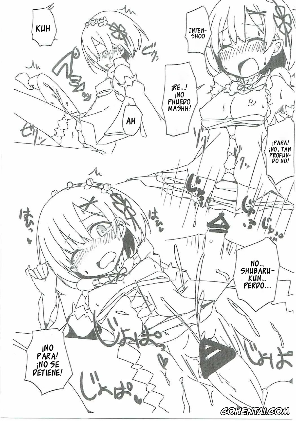 Re:Zero kara Hajimeru Isekai Seikatsu porno, Emilia porno, Ram porno, Rem porno, Subaru Natsuki porno, C90 Kaijou Genteibon (Re:Zero kara Hajimeru Isekai Seikatsu), pagina 5