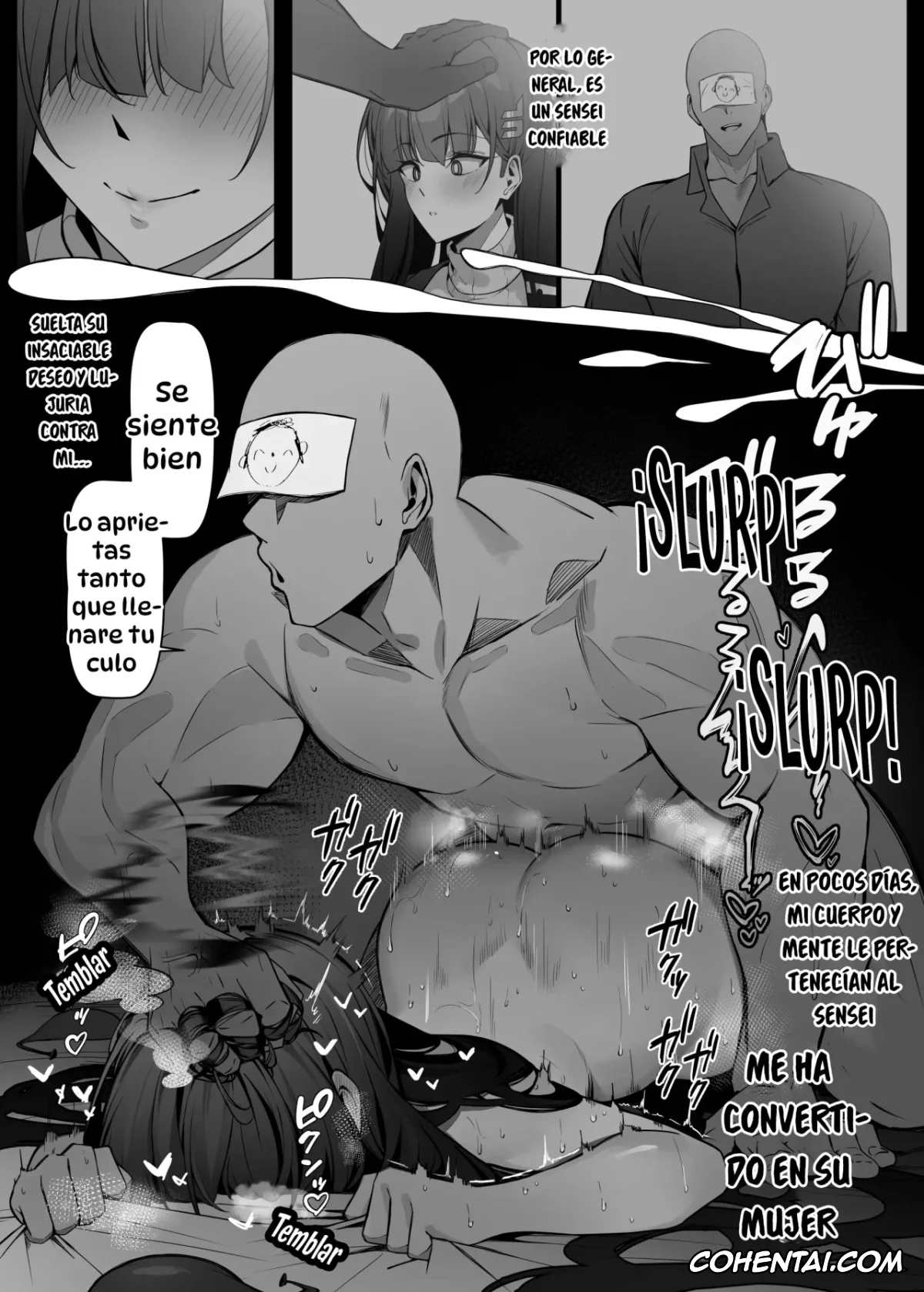 Blue Archive xxx, Rio Tsukatsuki xxx, Sensei xxx, Rio wa Shitto Suru (Blue Archive), pagina 22