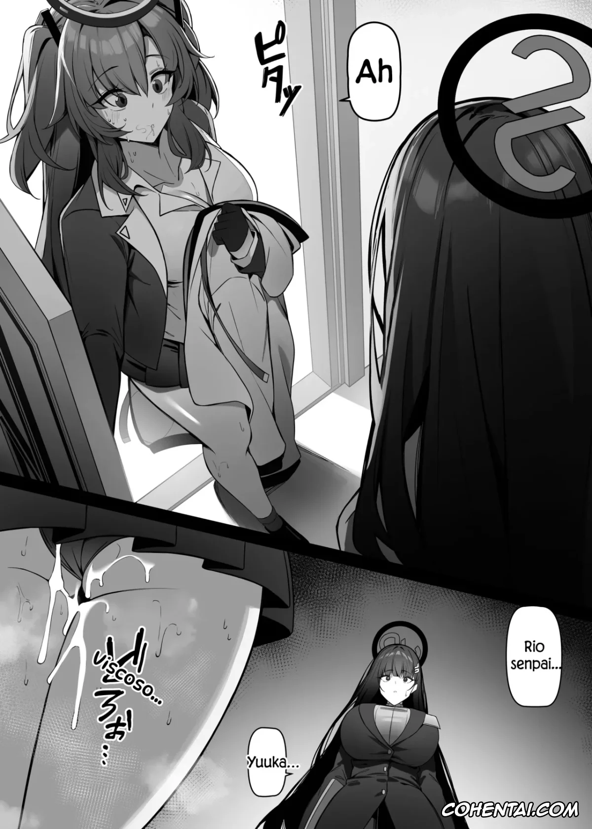 Blue Archive hentai, Rio Tsukatsuki hentai, Sensei hentai, Rio wa Shitto Suru (Blue Archive), pagina 24
