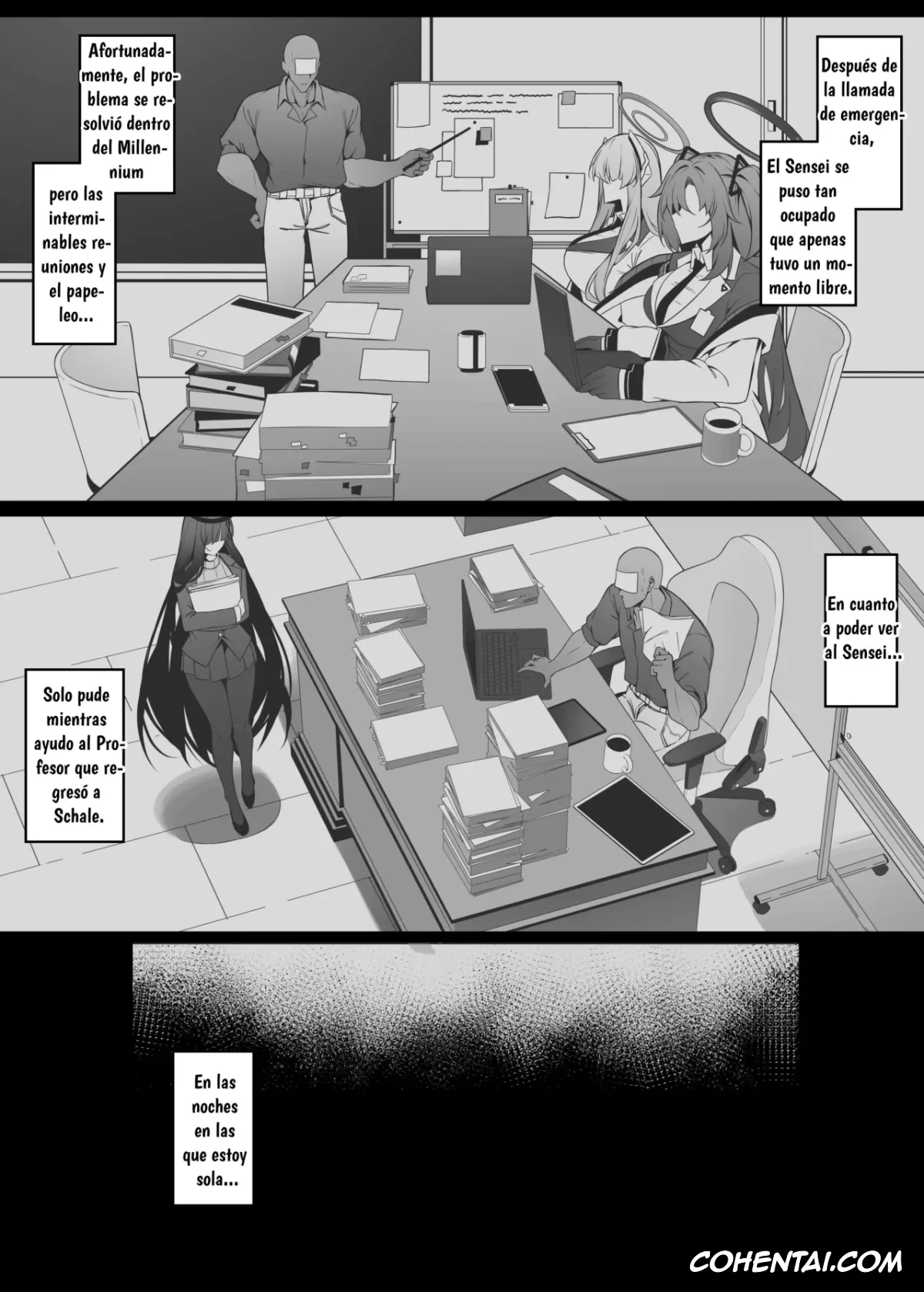 Blue Archive hentai, Rio Tsukatsuki hentai, Sensei hentai, Rio wa Shitto Suru (Blue Archive), pagina 33