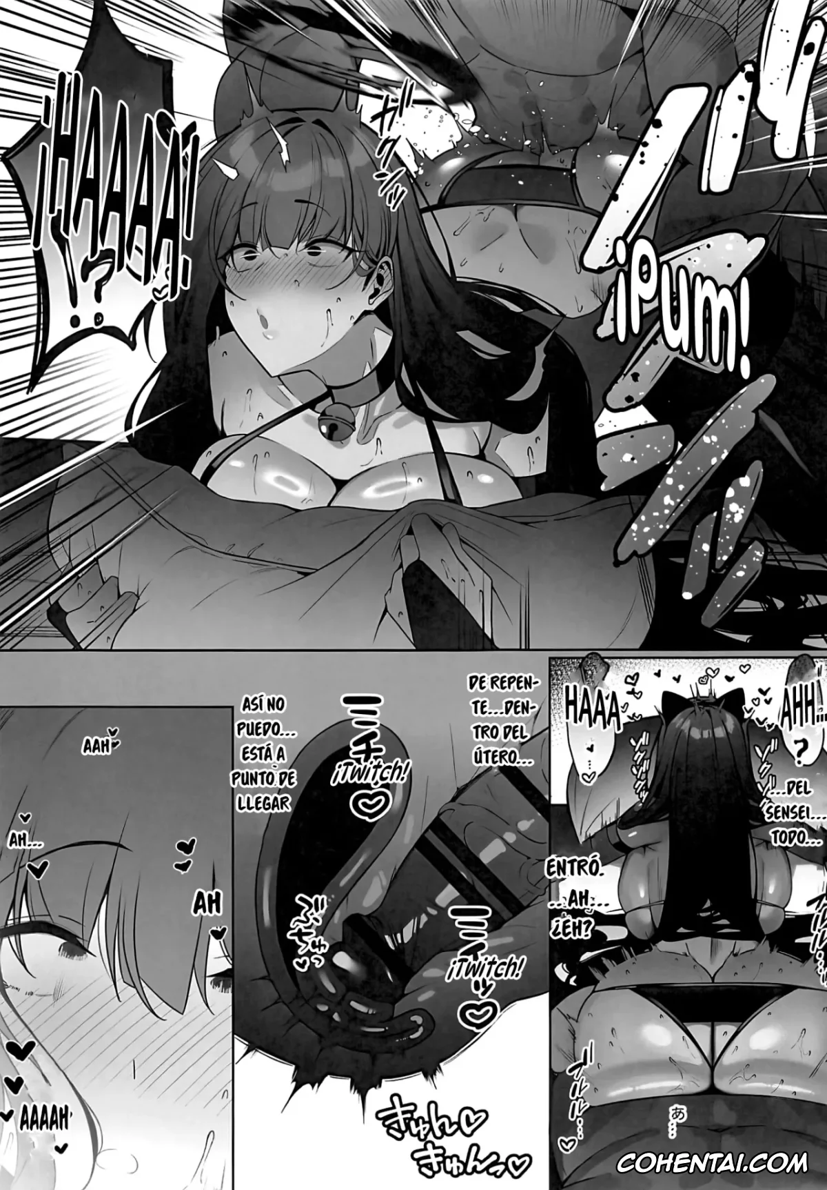 Blue Archive xxx, Rio Tsukatsuki xxx, Sensei xxx, Rio wa Shitto Suru (Blue Archive), pagina 46