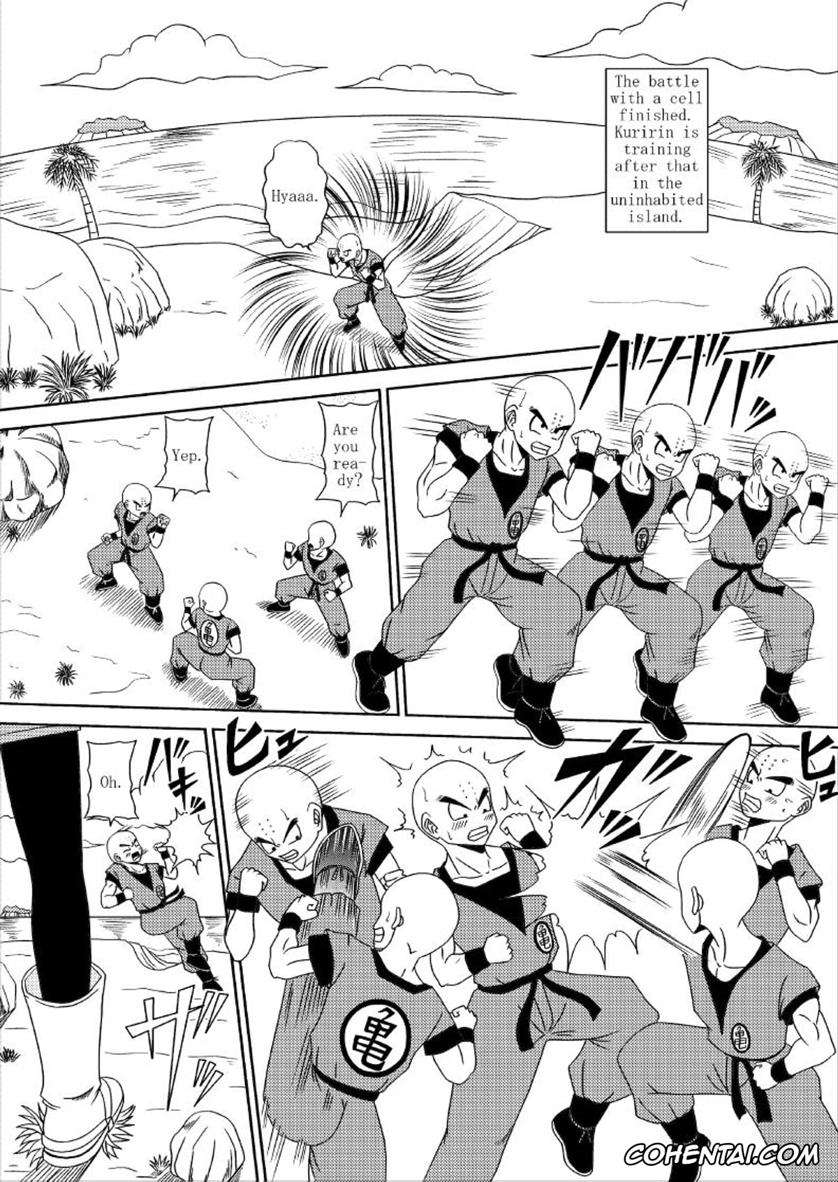 Dragon Ball Z hentai, Android 18 hentai, Krillin hentai, SEX OF DRAGON BALL (Dragon Ball Z), pagina 3