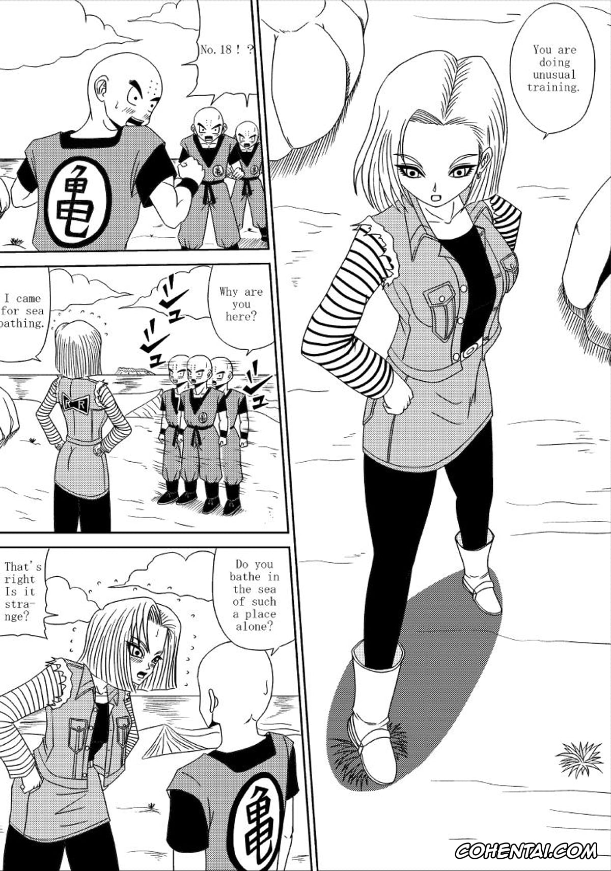 Dragon Ball Z xxx, Android 18 xxx, Krillin xxx, SEX OF DRAGON BALL (Dragon Ball Z), pagina 4