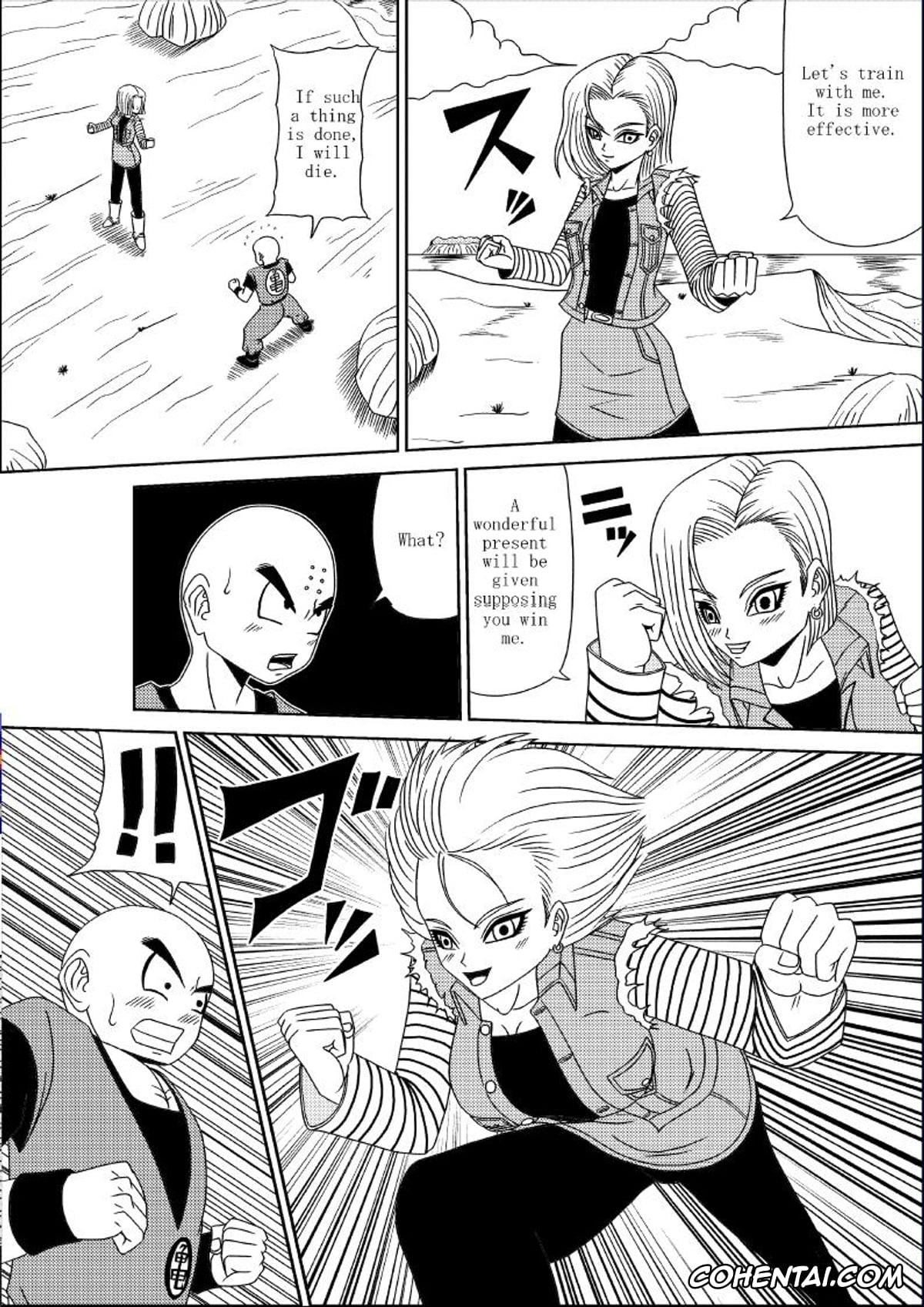 Dragon Ball Z porno, Android 18 porno, Krillin porno, SEX OF DRAGON BALL (Dragon Ball Z), pagina 5