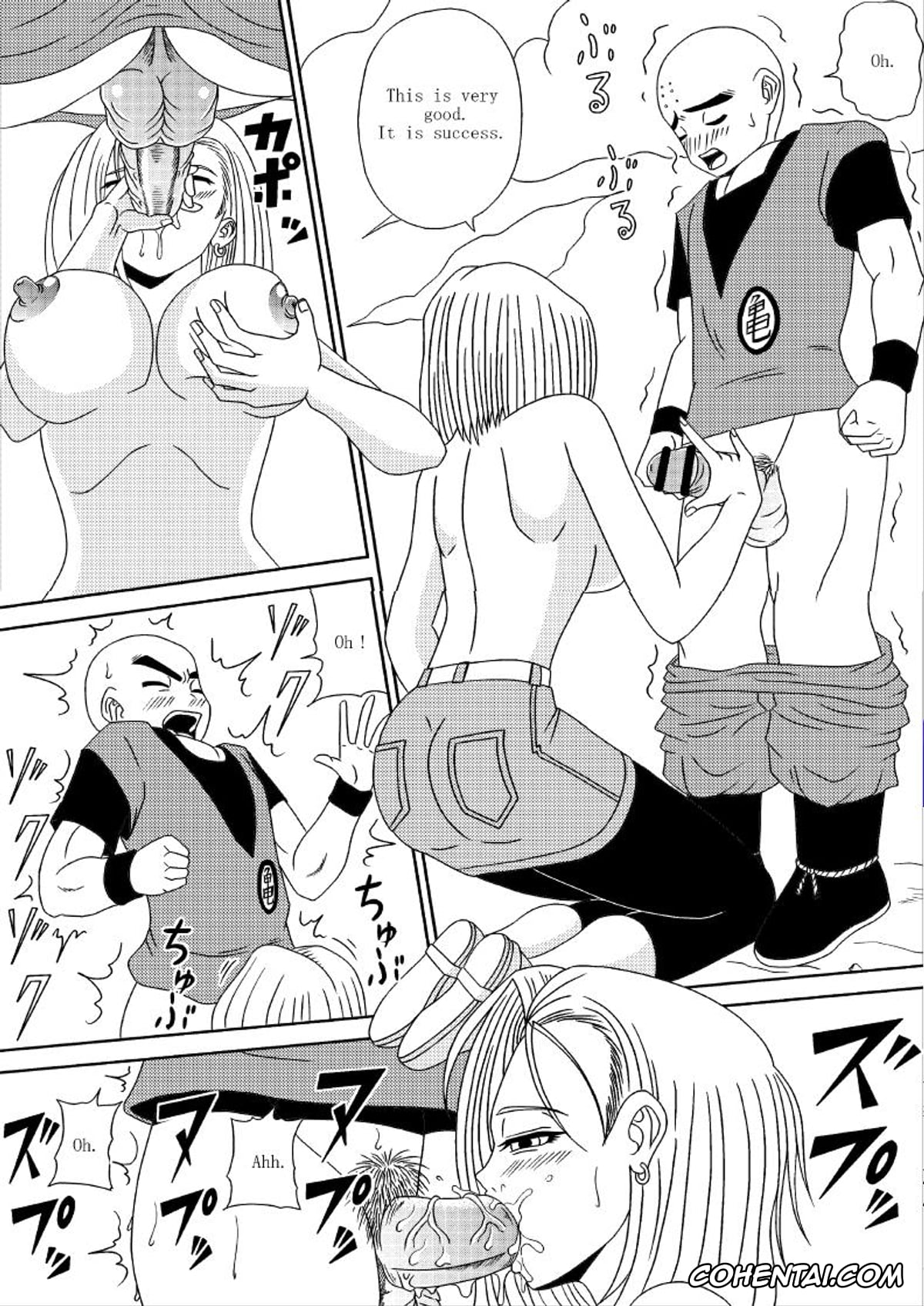 Dragon Ball Z porno, Android 18 porno, Krillin porno, SEX OF DRAGON BALL (Dragon Ball Z), pagina 8