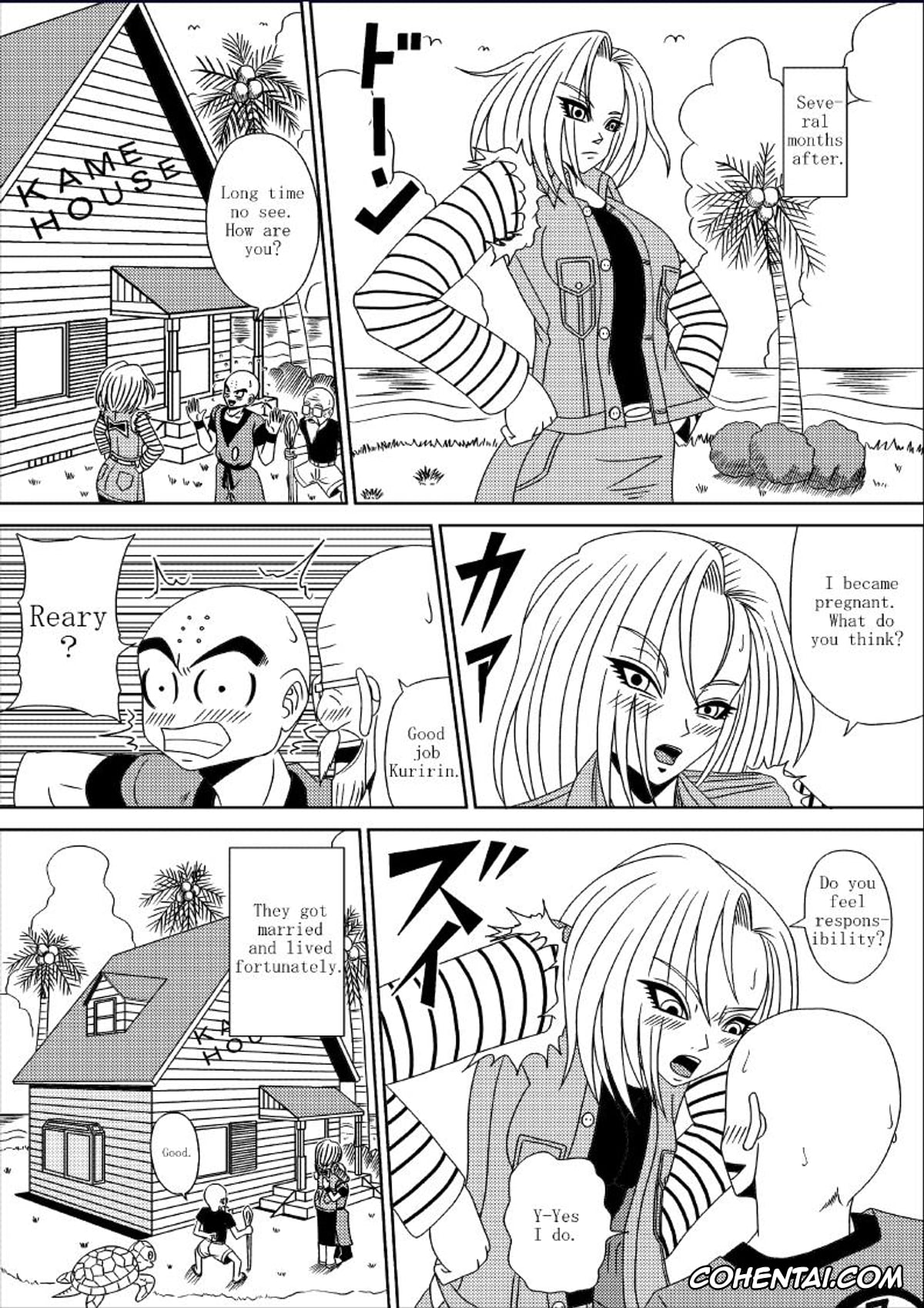 Dragon Ball Z porno, Android 18 porno, Krillin porno, SEX OF DRAGON BALL (Dragon Ball Z), pagina 23