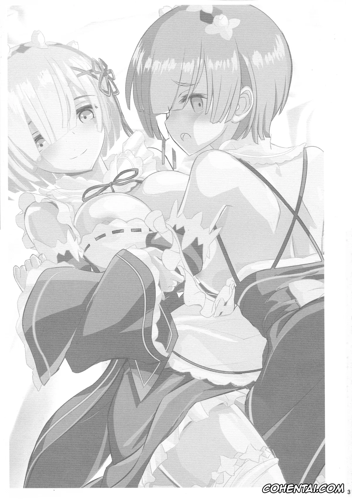 Re:Zero kara Hajimeru Isekai Seikatsu porno, Ram porno, Rem porno, Subaru Natsuki porno, Maid-san kara Hajimeru Isekai Seikatsu Soushuuhen (Re:Zero kara Hajimeru Isekai Seikatsu), pagina 2