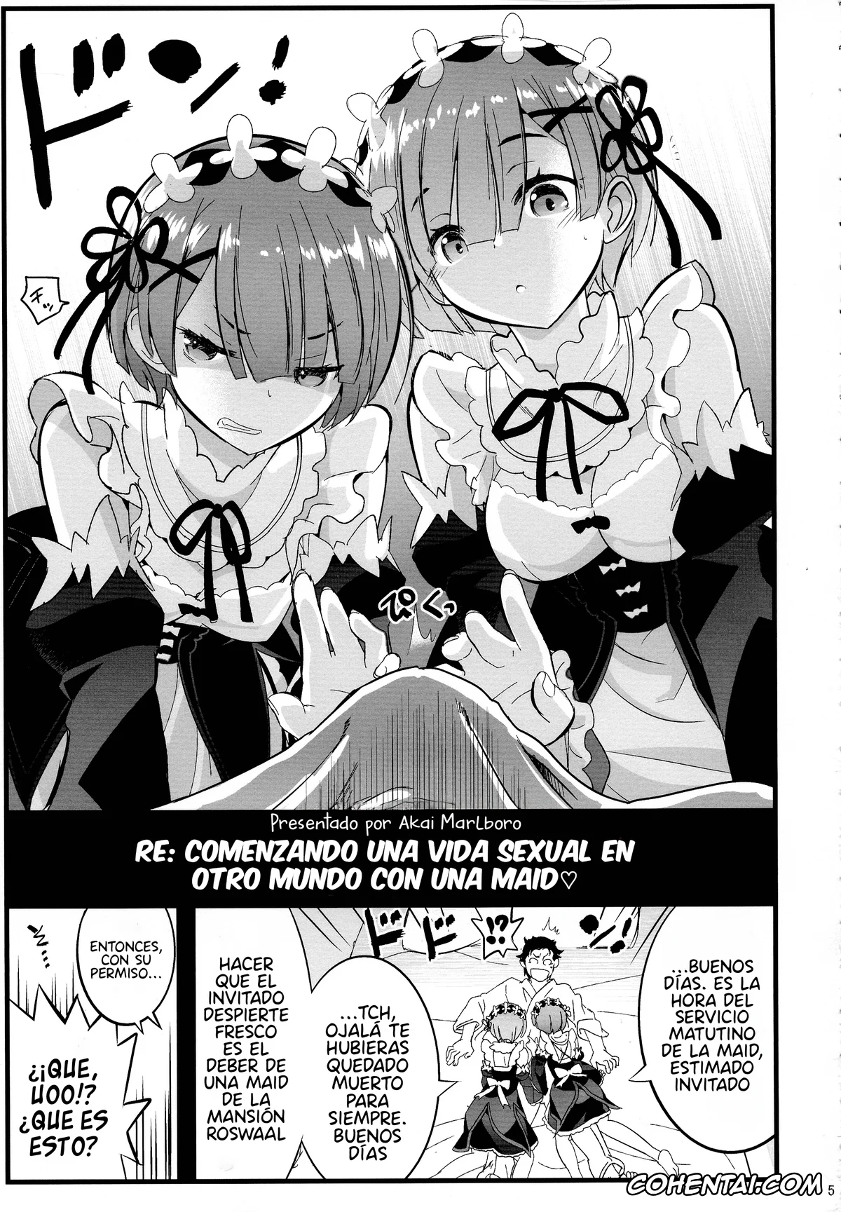 Re:Zero kara Hajimeru Isekai Seikatsu xxx, Ram xxx, Rem xxx, Subaru Natsuki xxx, Maid-san kara Hajimeru Isekai Seikatsu Soushuuhen (Re:Zero kara Hajimeru Isekai Seikatsu), pagina 4