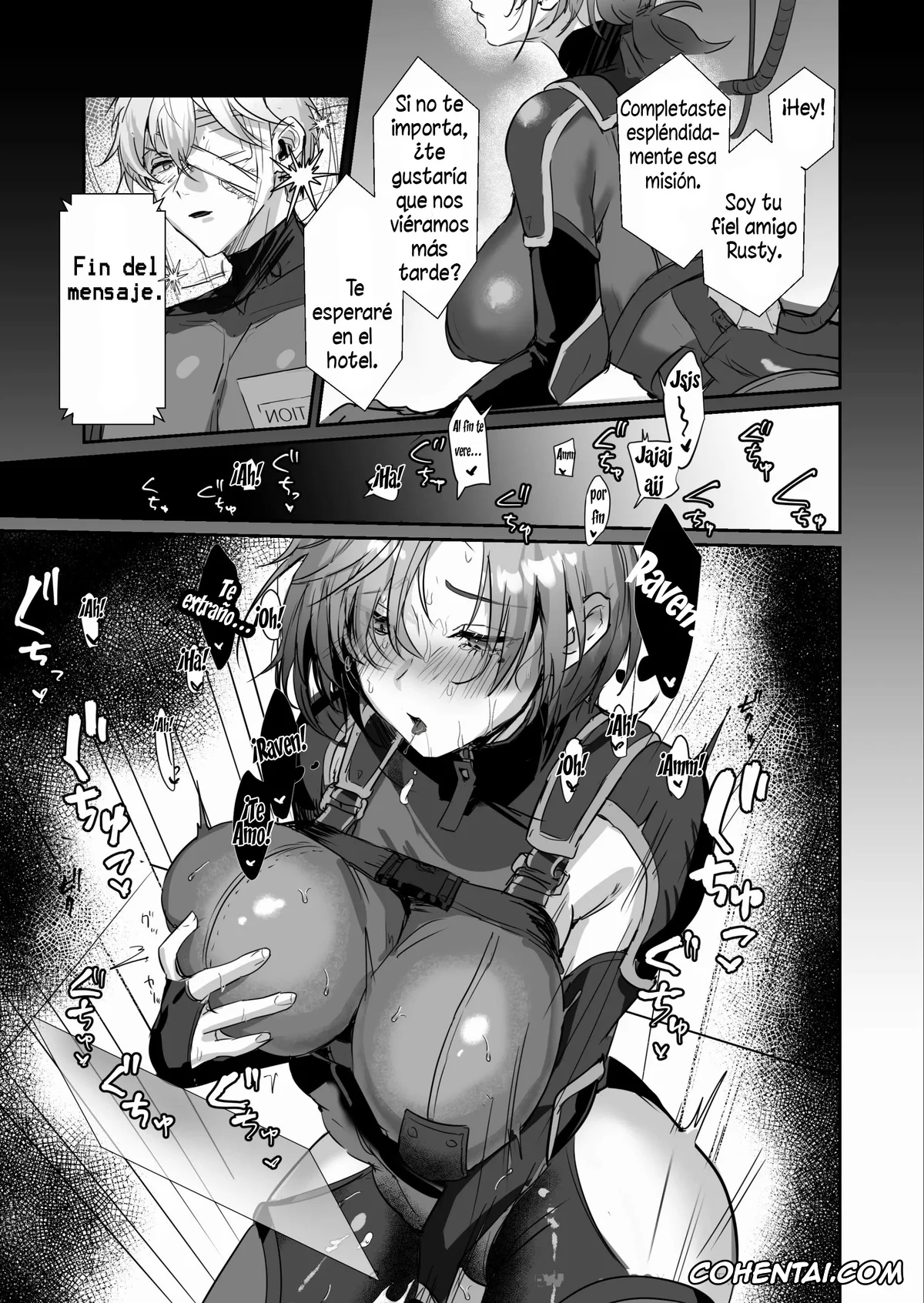 Armored Core porno, Coral no Megumi de Nyotaika Shita Senyuu to xxx Suru Hon (ARMORED CORE VI), pagina 17