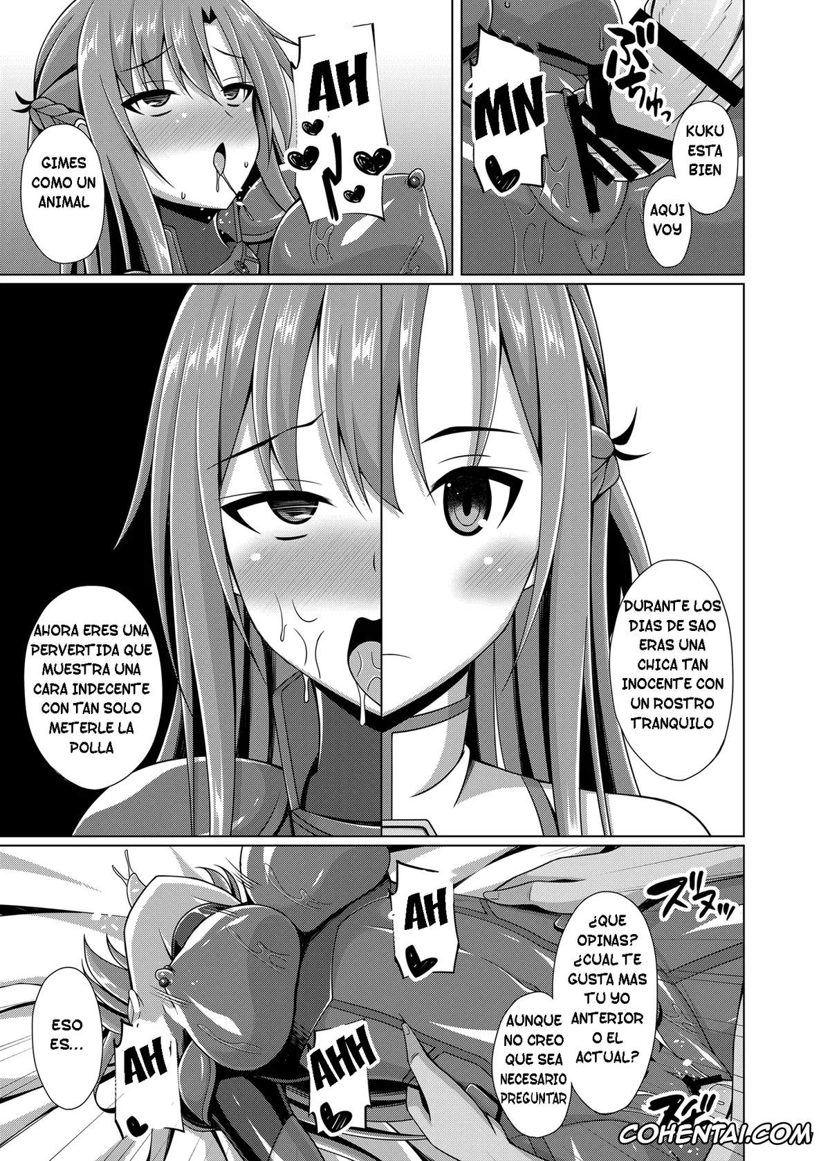 Sword Art Online xxx, Asuna Yuuki xxx, Kazuto Kirigaya | Kirito xxx, Shino Asada | Sinon xxx, Suguha Kirigaya xxx, Kanojo no Midara na Nichijou wa Owaranai… & Epilogue (Sword Art Online), pagina 37