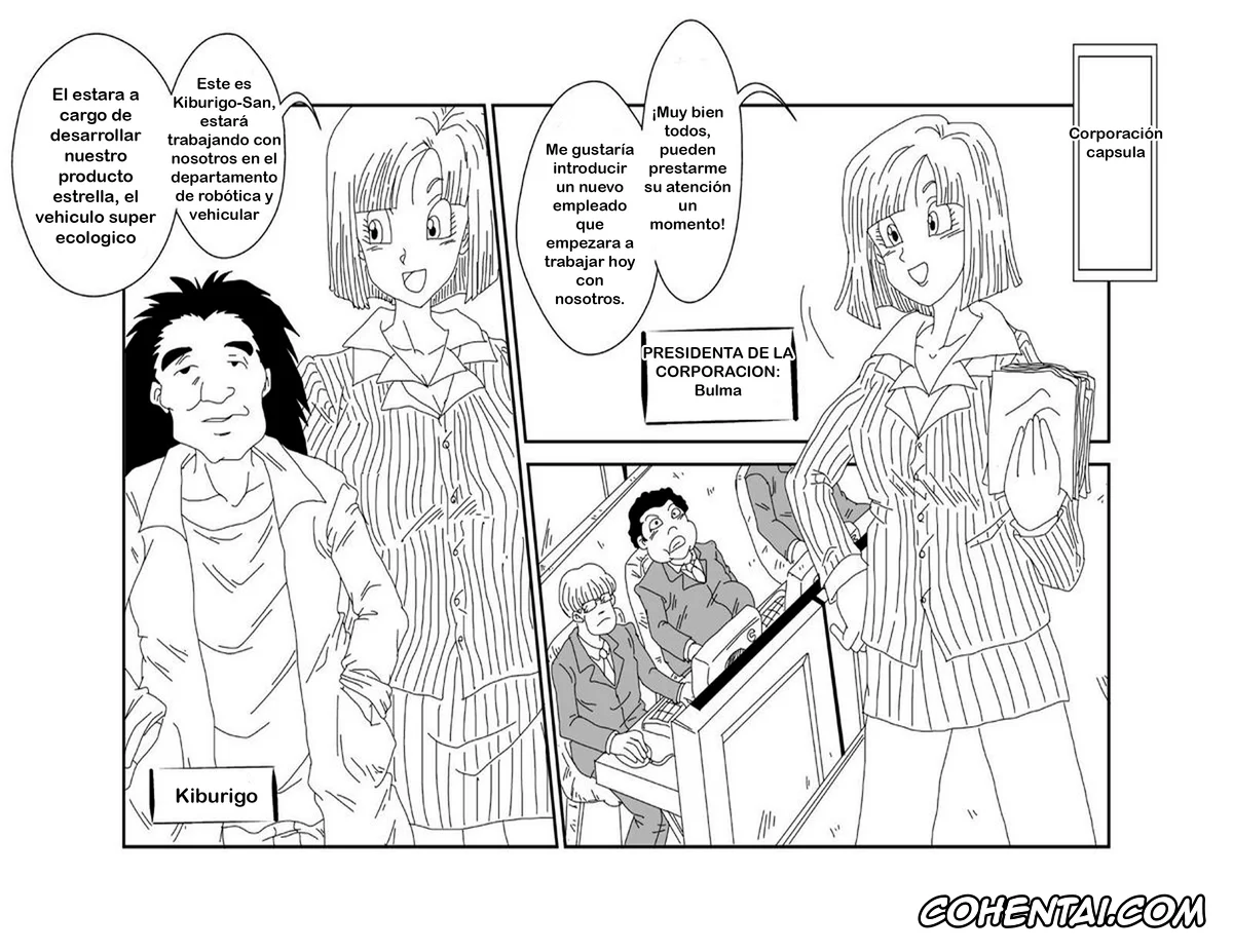 Dragon Ball hentai, Dragon Ball Z hentai, Bulma Briefs hentai, Sennou Kyouikushitsu ~Bulma Hen~ (Dragon Ball Z), pagina 3