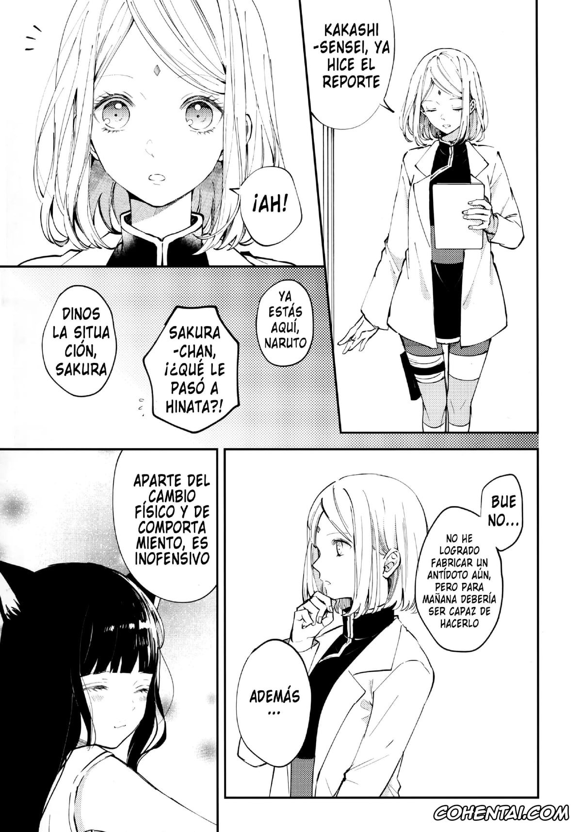 Boruto porno, Hinata Hyuga porno, Naruto Uzumaki porno, My Sweet Little Kitty (Naruto), pagina 8