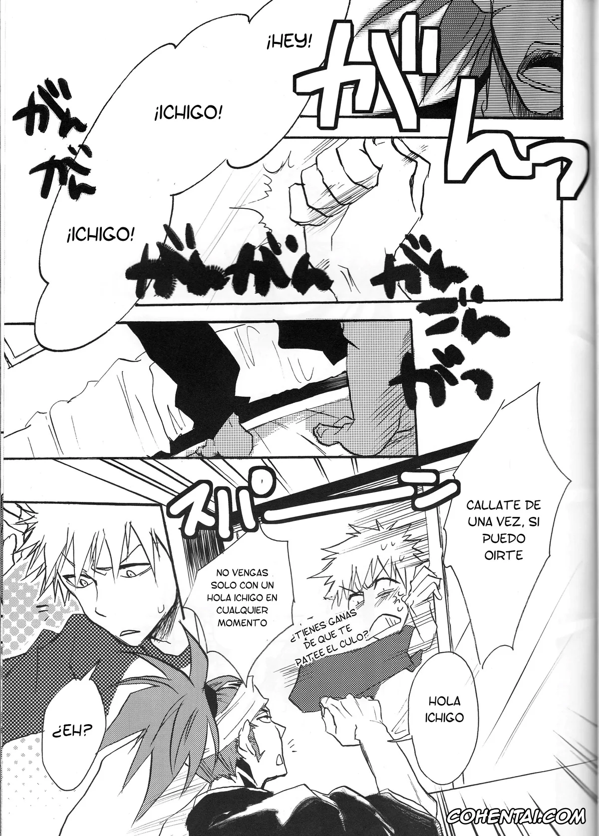 Bleach porno, Ichigo Kurosaki porno, Renji Abarai porno, I’m Screaming LOVE! (BLEACH), pagina 5