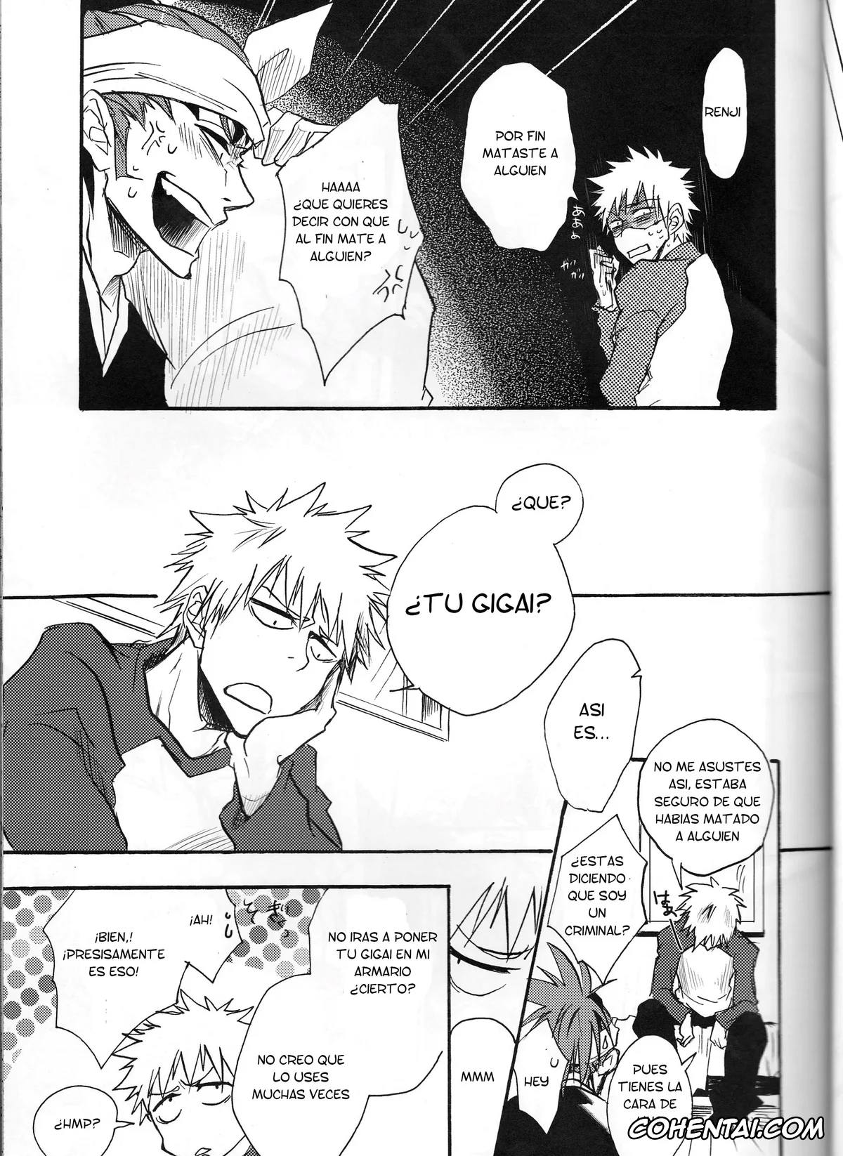Bleach xxx, Ichigo Kurosaki xxx, Renji Abarai xxx, I’m Screaming LOVE! (BLEACH), pagina 7