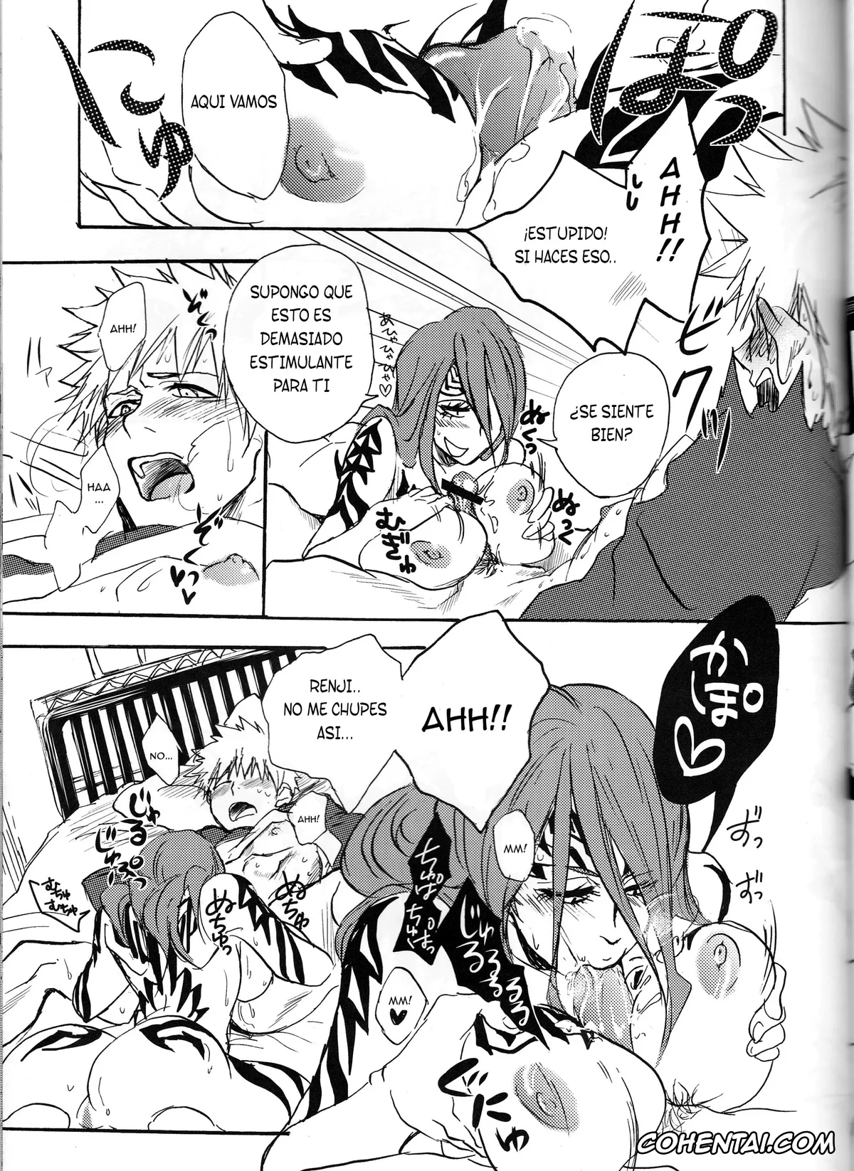 Bleach hentai, Ichigo Kurosaki hentai, Renji Abarai hentai, I’m Screaming LOVE! (BLEACH), pagina 15