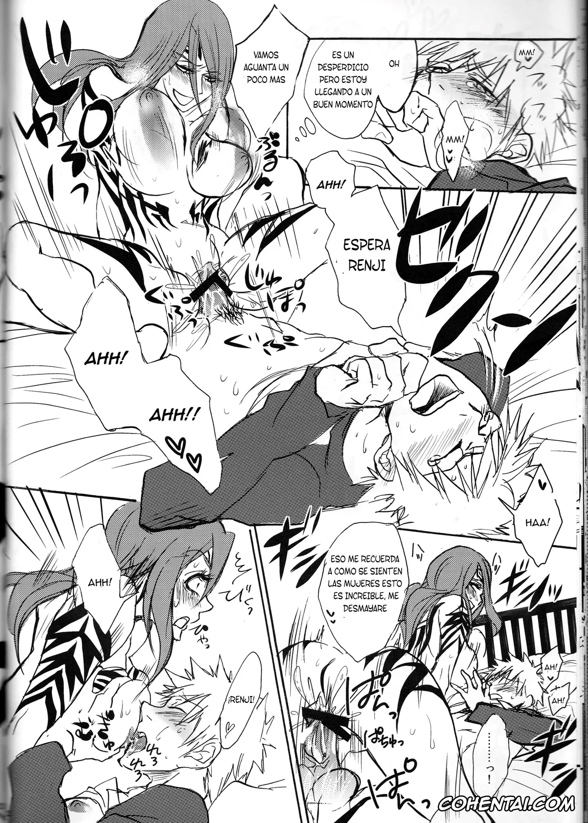 Bleach xxx, Ichigo Kurosaki xxx, Renji Abarai xxx, I’m Screaming LOVE! (BLEACH), pagina 22