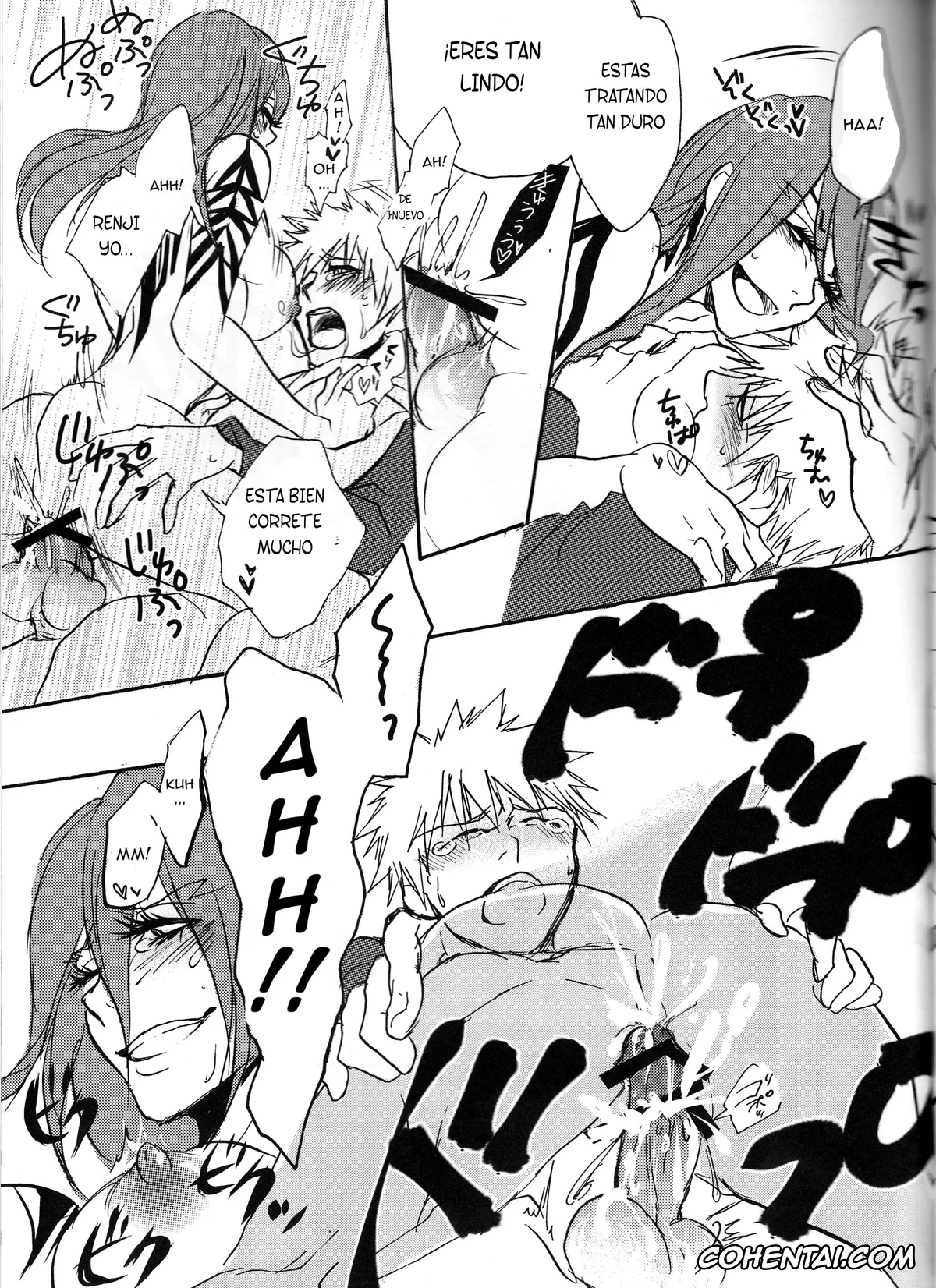 Bleach porno, Ichigo Kurosaki porno, Renji Abarai porno, I’m Screaming LOVE! (BLEACH), pagina 23