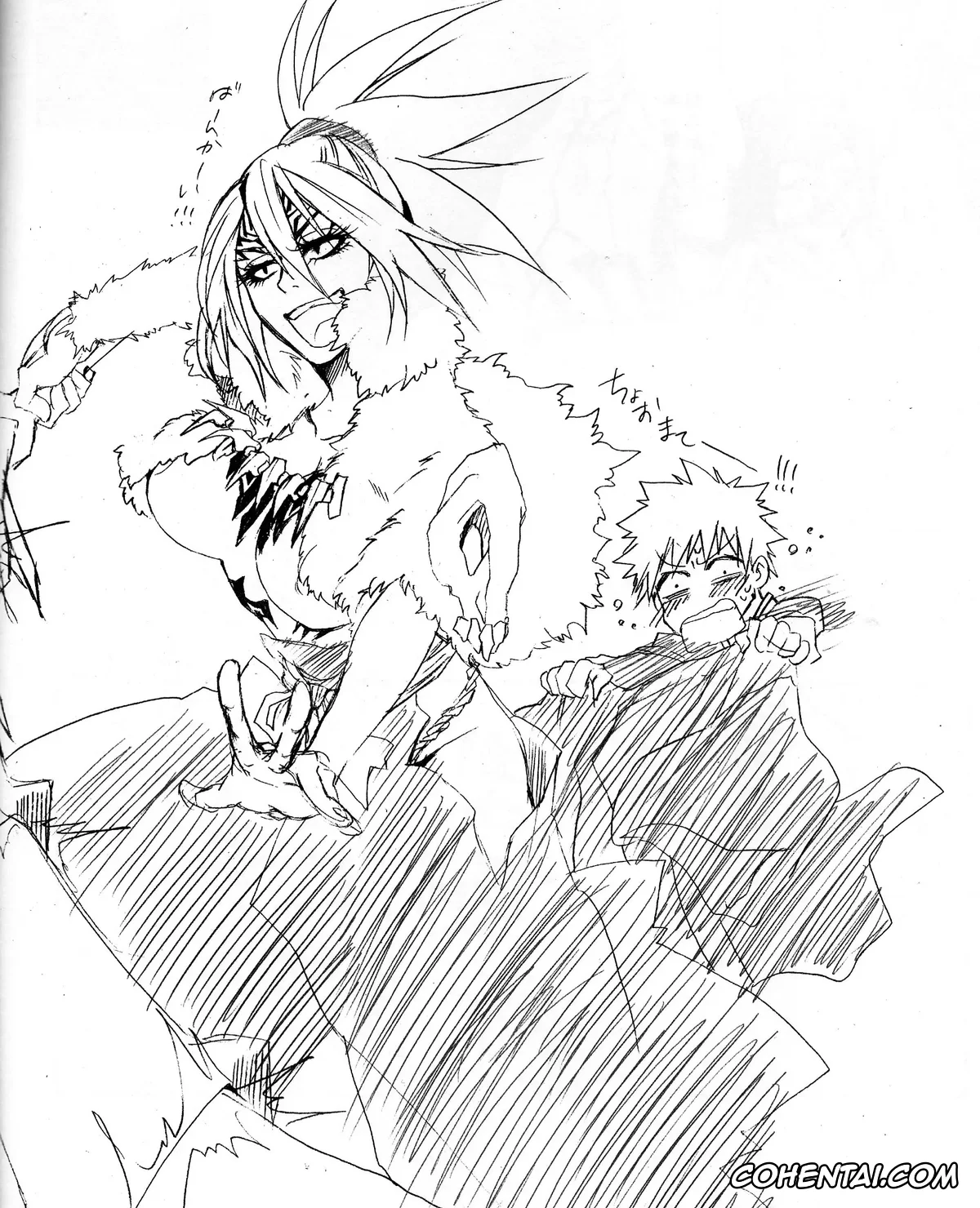 Bleach porno, Ichigo Kurosaki porno, Renji Abarai porno, I’m Screaming LOVE! (BLEACH), pagina 26