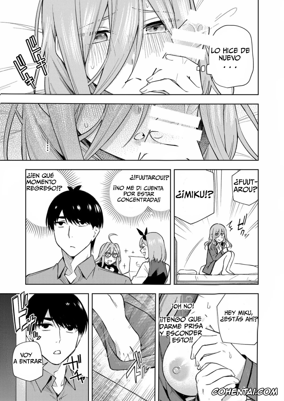 Gotoubun No Hanayome | The Quintessential Quintuplets hentai, Fuutarou Uesugi hentai, Miku Nakano hentai, Chri Bocchi Miku (Gotoubun no Hanayome), pagina 9