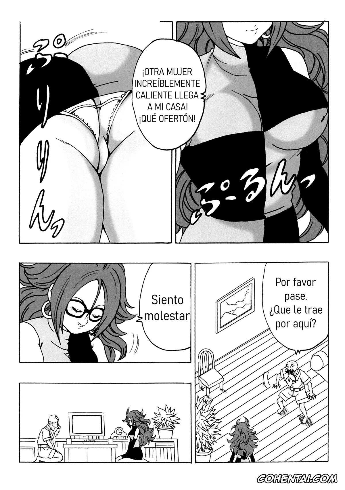 Dragon Ball Z porno, Android 21 porno, Master Roshi porno, 21-gou LOVE (Dragon Ball FighterZ), pagina 5