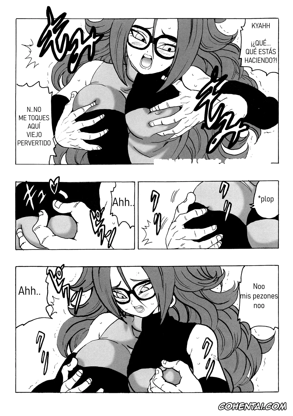 Dragon Ball Z xxx, Android 21 xxx, Master Roshi xxx, 21-gou LOVE (Dragon Ball FighterZ), pagina 7