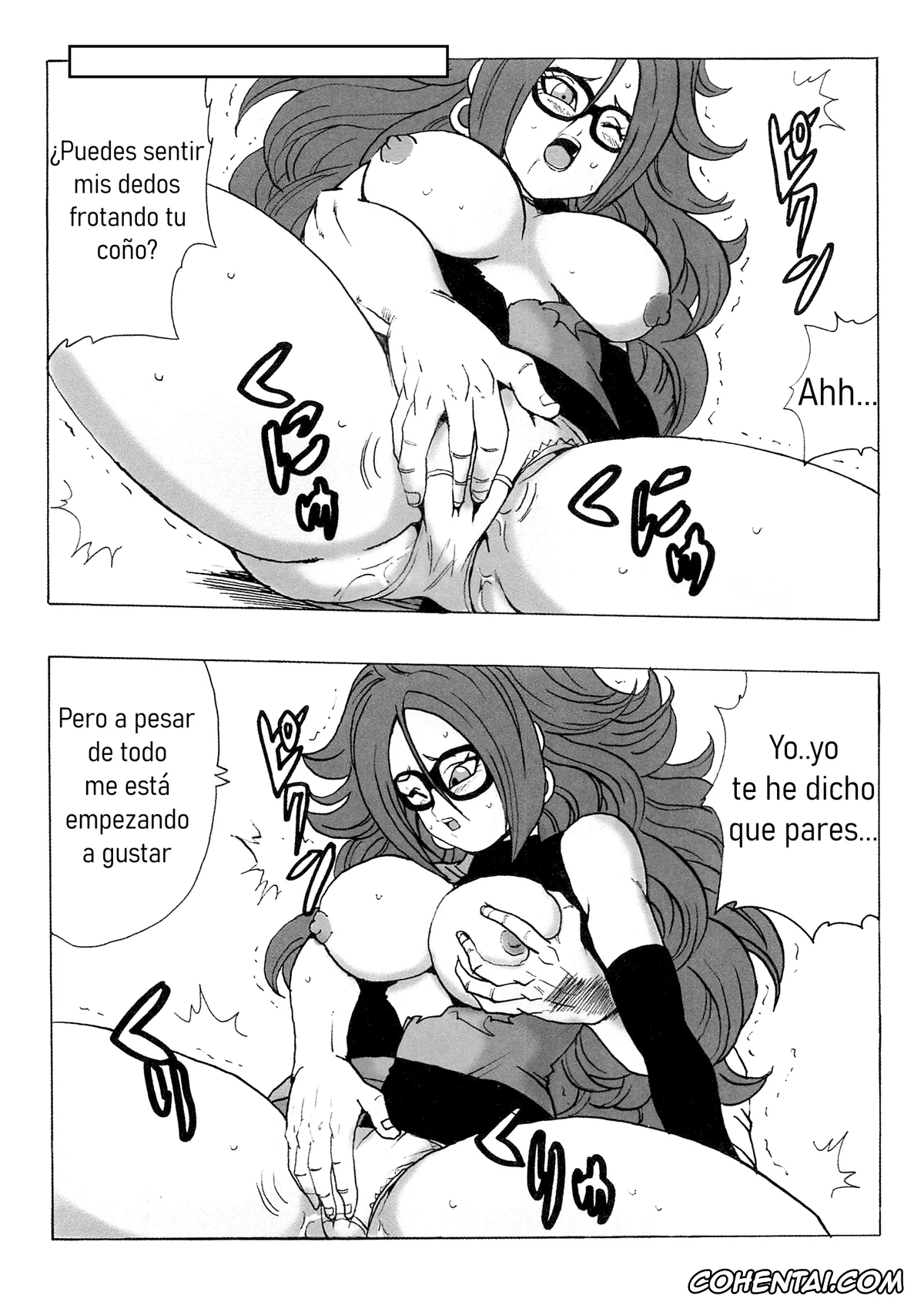 Dragon Ball Z xxx, Android 21 xxx, Master Roshi xxx, 21-gou LOVE (Dragon Ball FighterZ), pagina 10