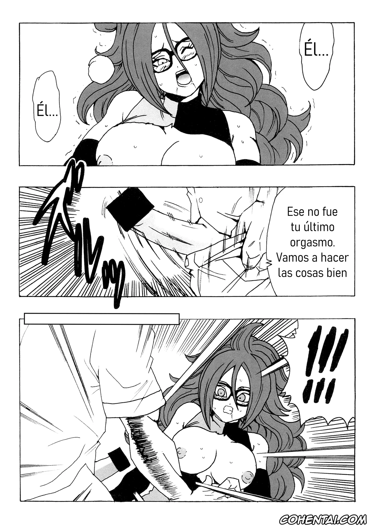 Dragon Ball Z porno, Android 21 porno, Master Roshi porno, 21-gou LOVE (Dragon Ball FighterZ), pagina 14