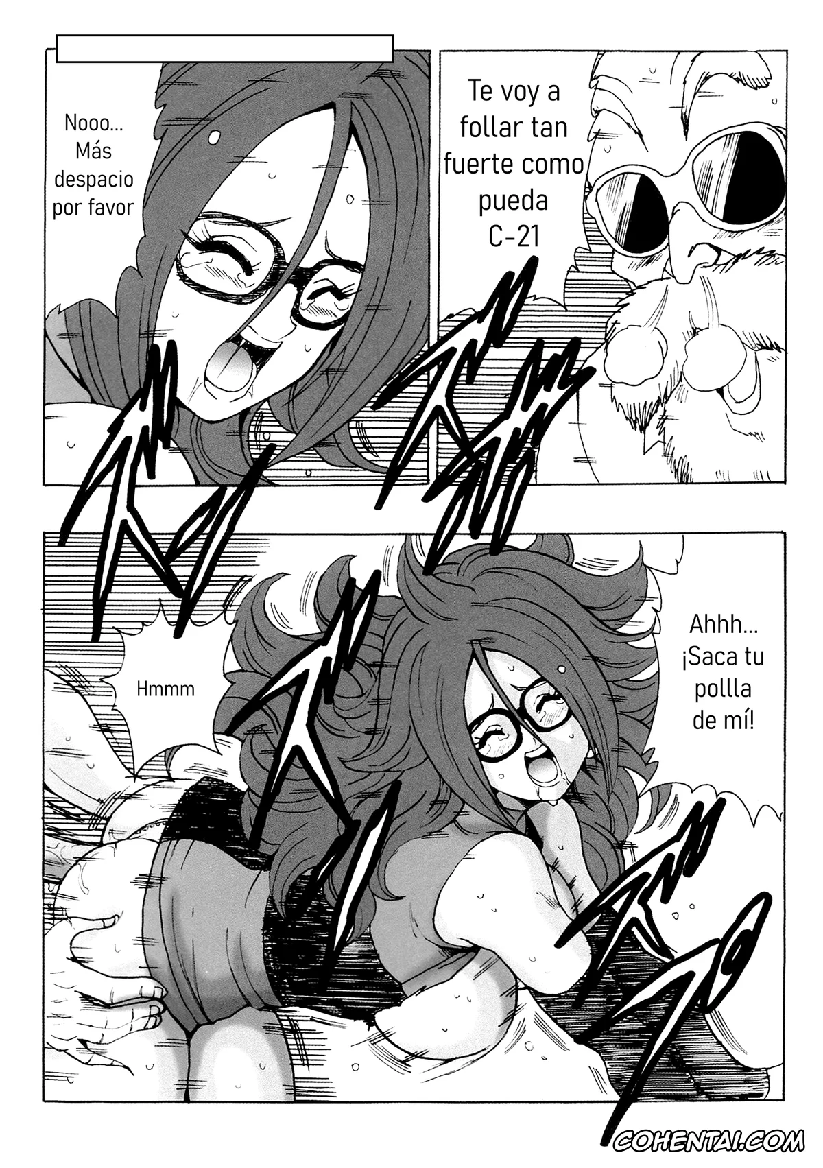 Dragon Ball Z porno, Android 21 porno, Master Roshi porno, 21-gou LOVE (Dragon Ball FighterZ), pagina 17