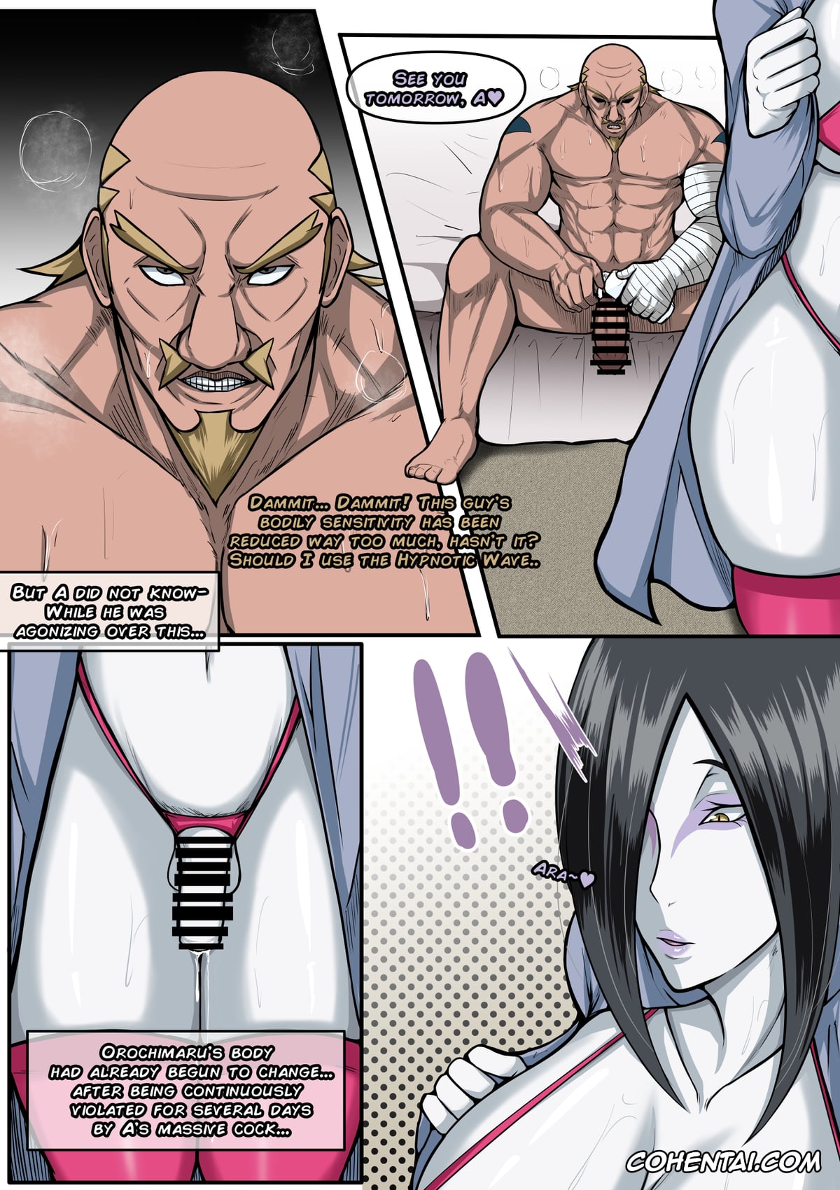 NARUTO hentai, Fourth Raikage hentai, Orochimaru hentai, NARUKO CH 2.5 Orochimaru (Naruto), pagina 12