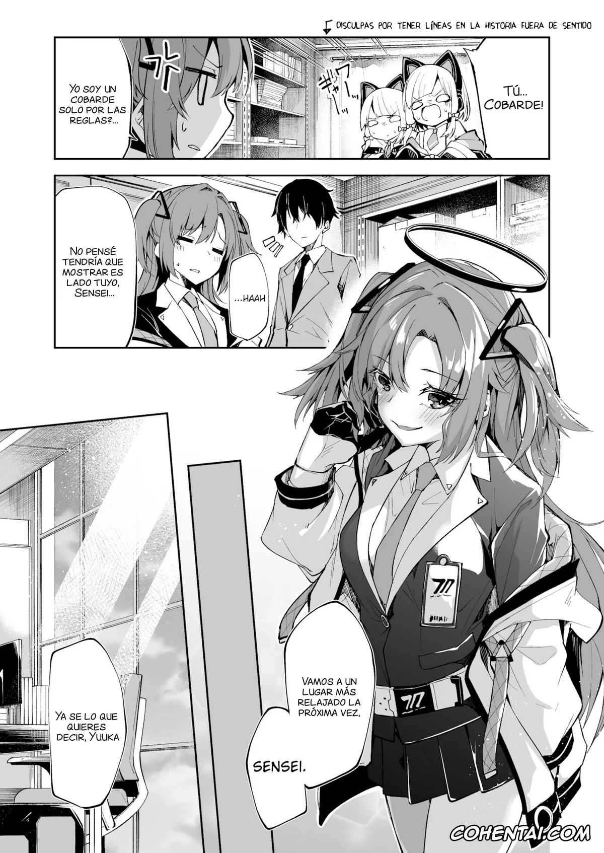 Blue Archive xxx, Yuuka Hayase xxx, Yuuka-chan Mini Manga (Blue Archive), pagina 1
