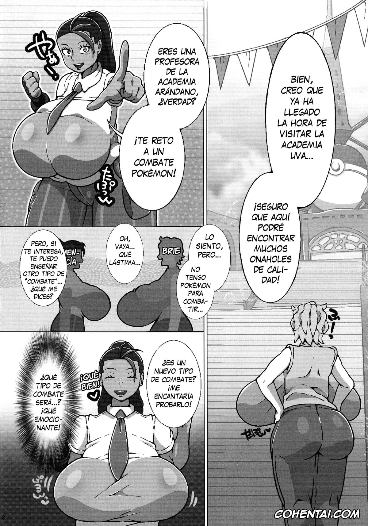 Pokemon | Pocket Monsters xxx, Briar xxx, Eri xxx, Geeta xxx, Nemona xxx, Chounyuu Futanari Briar-sensei IN Paldea (Pokemon), pagina 10