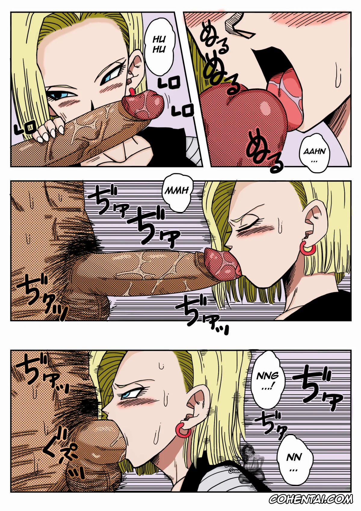 Dragon Ball Z hentai, Android 18 hentai, Mister Satan hentai, Mr. Satan vs Android 18 (Dragon Ball Z), pagina 6