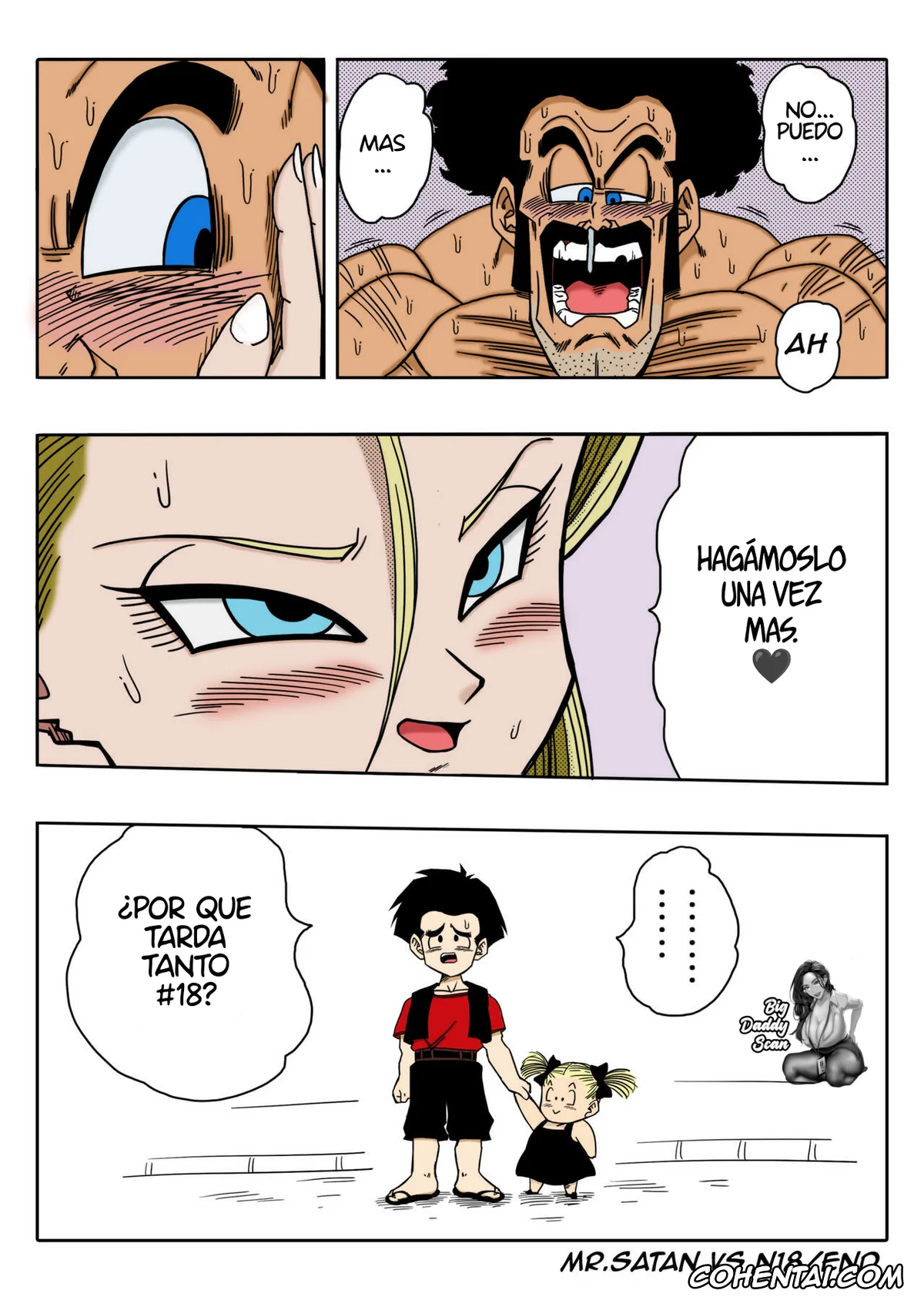 Dragon Ball Z porno, Android 18 porno, Mister Satan porno, Mr. Satan vs Android 18 (Dragon Ball Z), pagina 14