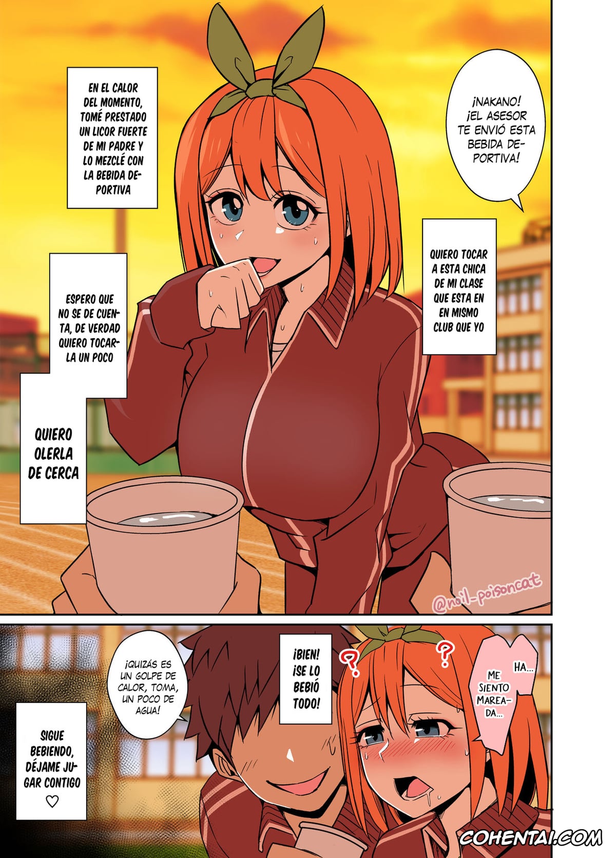 Gotoubun No Hanayome | The Quintessential Quintuplets porno, Yotsuba Nakano porno, Nakano Yotsuba ni Osake o Nomasete Warui Koto o Suru Hanashi (Gotoubun no Hanayome), pagina 2