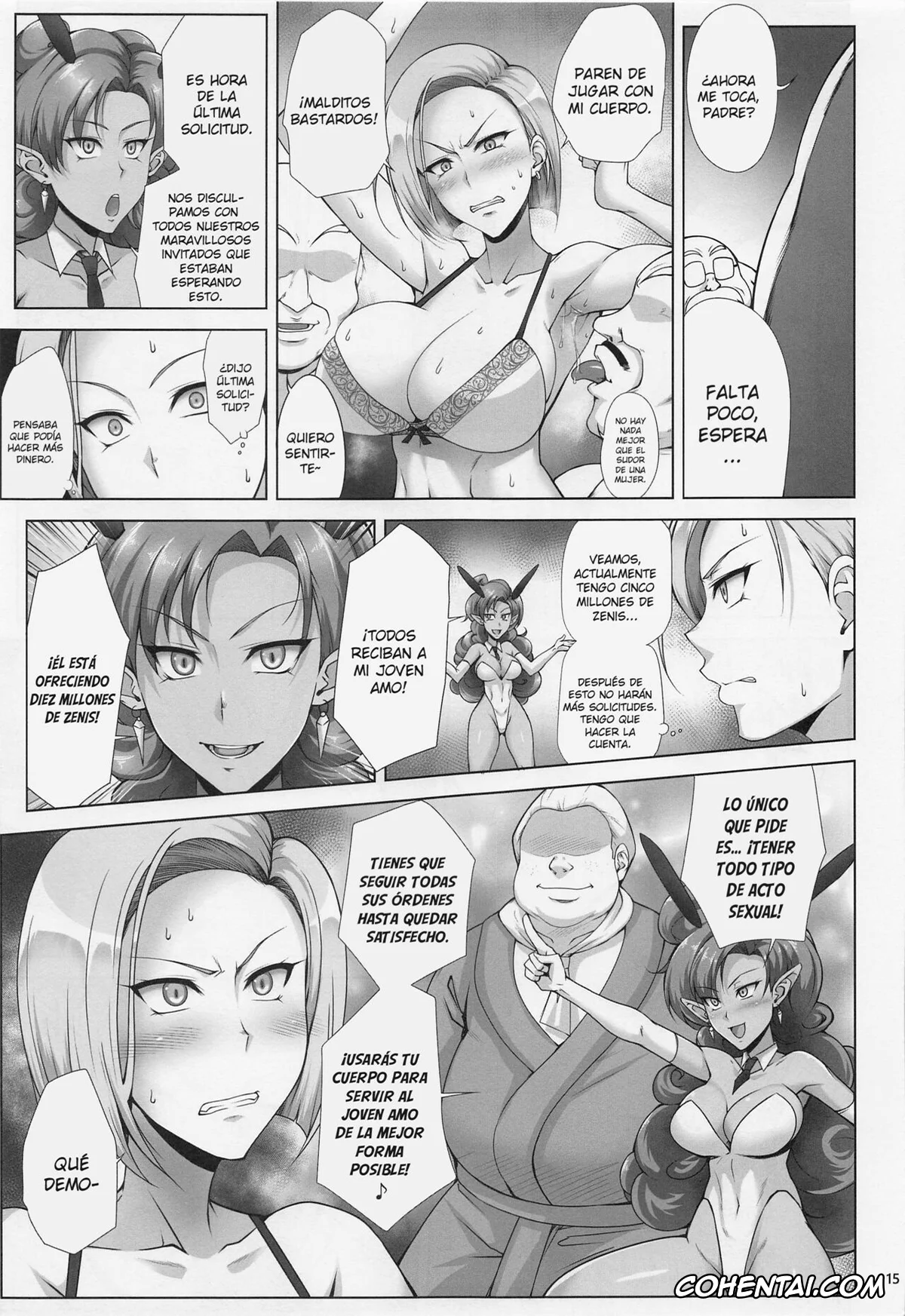 Dragon Ball Z porno, Android 18 porno, Saikyou Mama wa Kasegitai (Dragon Ball Z), pagina 14