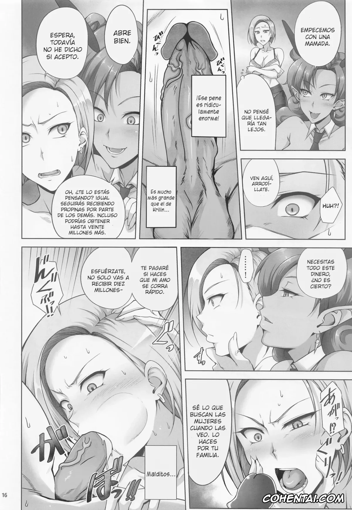 Dragon Ball Z hentai, Android 18 hentai, Saikyou Mama wa Kasegitai (Dragon Ball Z), pagina 15