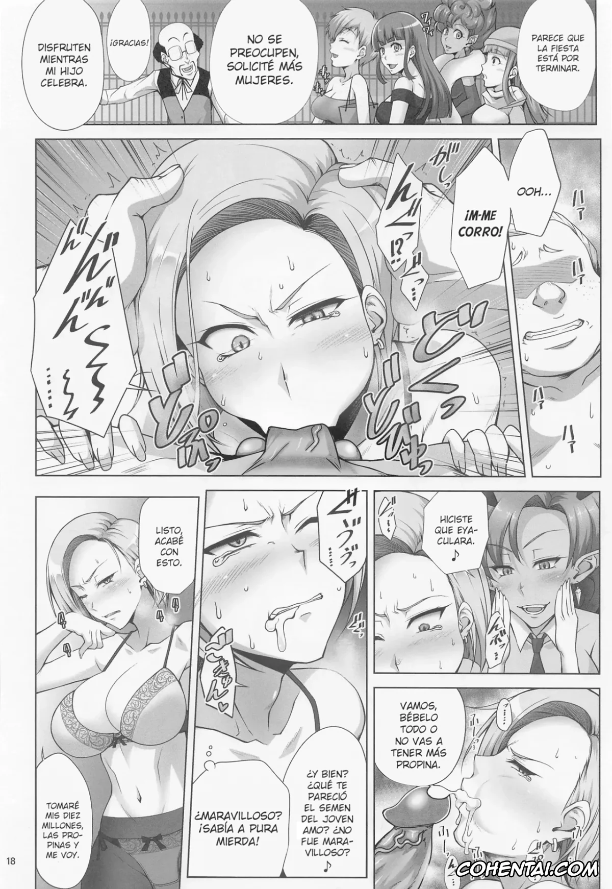 Dragon Ball Z porno, Android 18 porno, Saikyou Mama wa Kasegitai (Dragon Ball Z), pagina 17