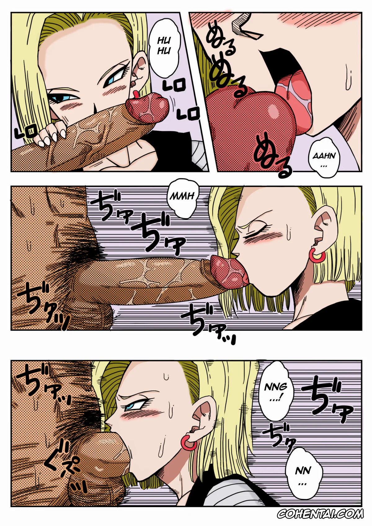 Dragon Ball Z hentai, Android 18 hentai, Mister Satan hentai, Mr. Satan vs Android 18 (Dragon Ball Z), pagina 6