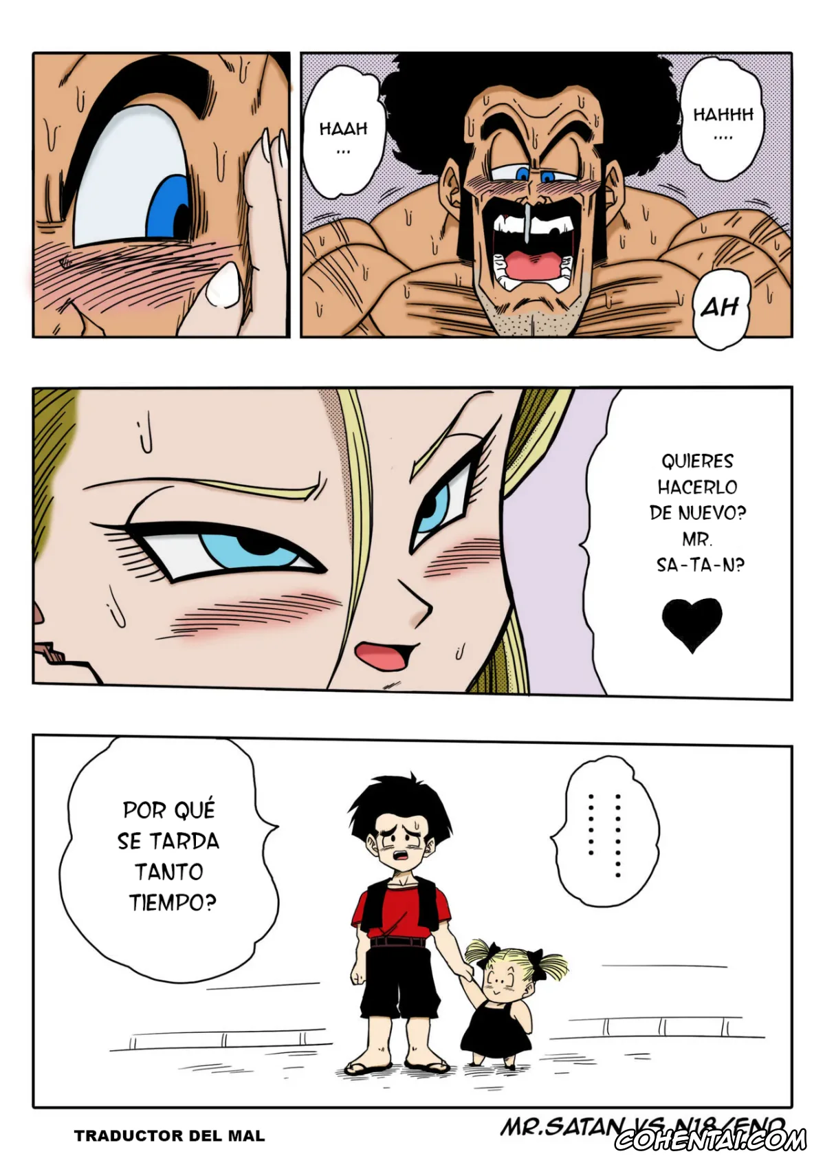 Dragon Ball Z porno, Android 18 porno, Mister Satan porno, Mr. Satan vs Android 18 (Dragon Ball Z), pagina 14